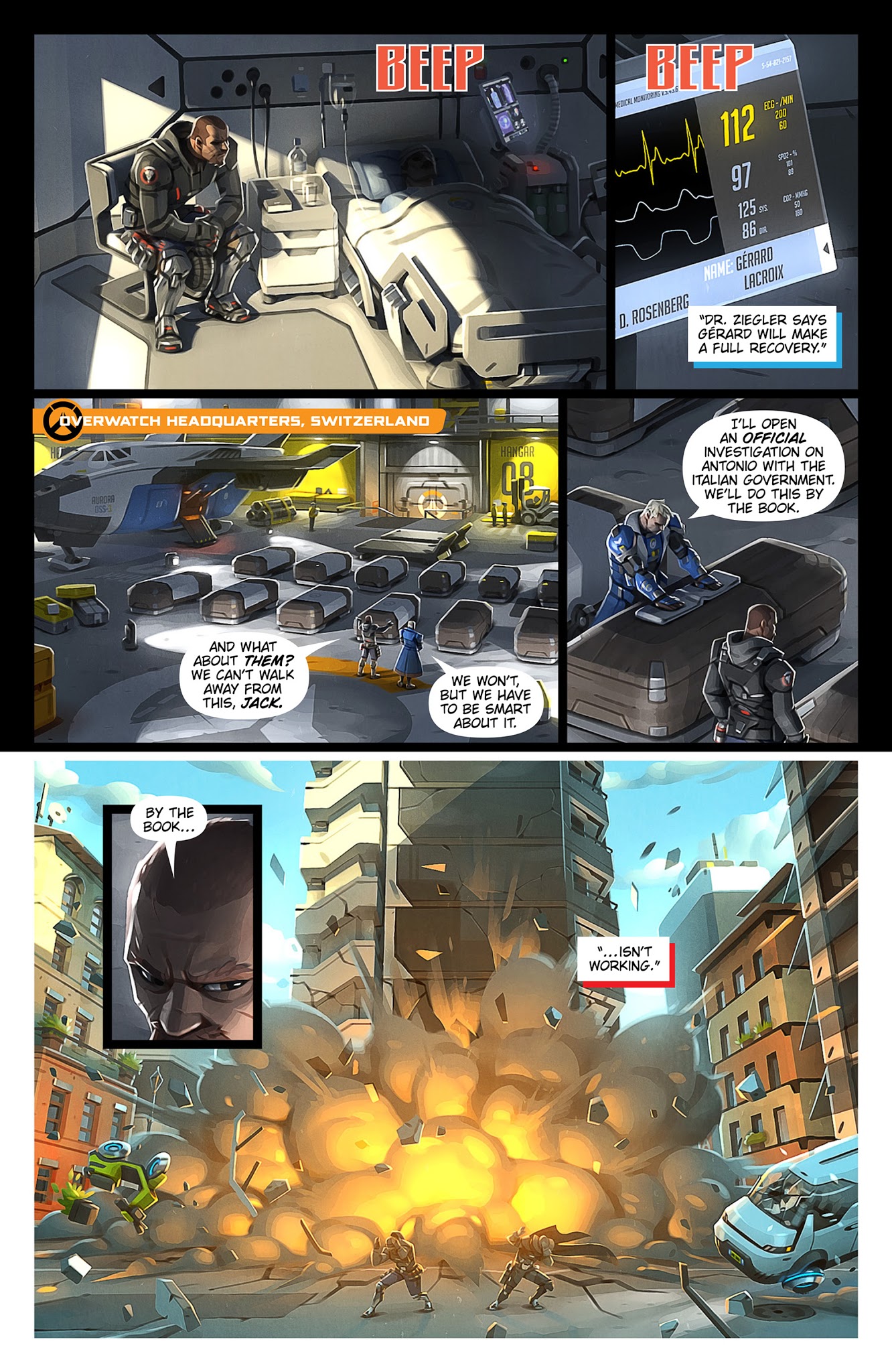 Read online Overwatch comic -  Issue #16 - 6