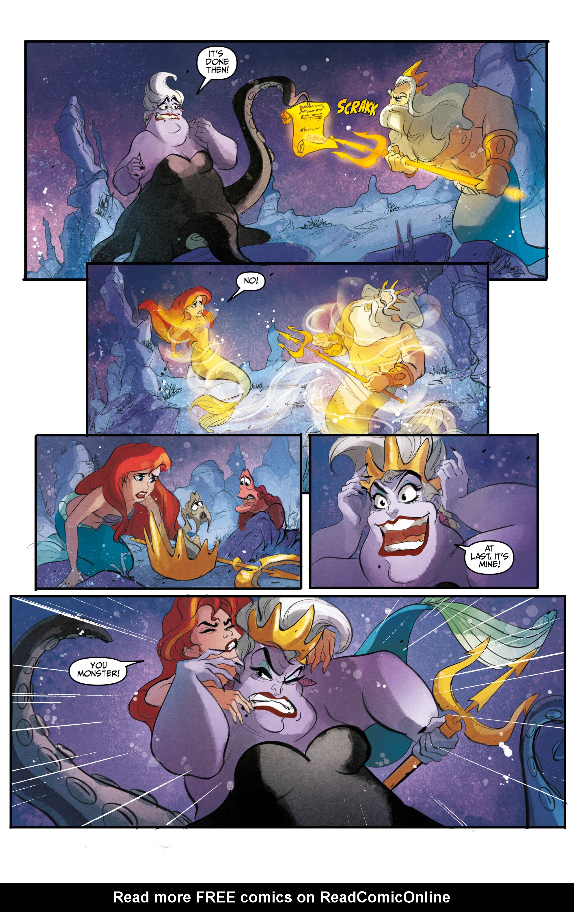 Read online Disney The Little Mermaid comic -  Issue #3 - 20