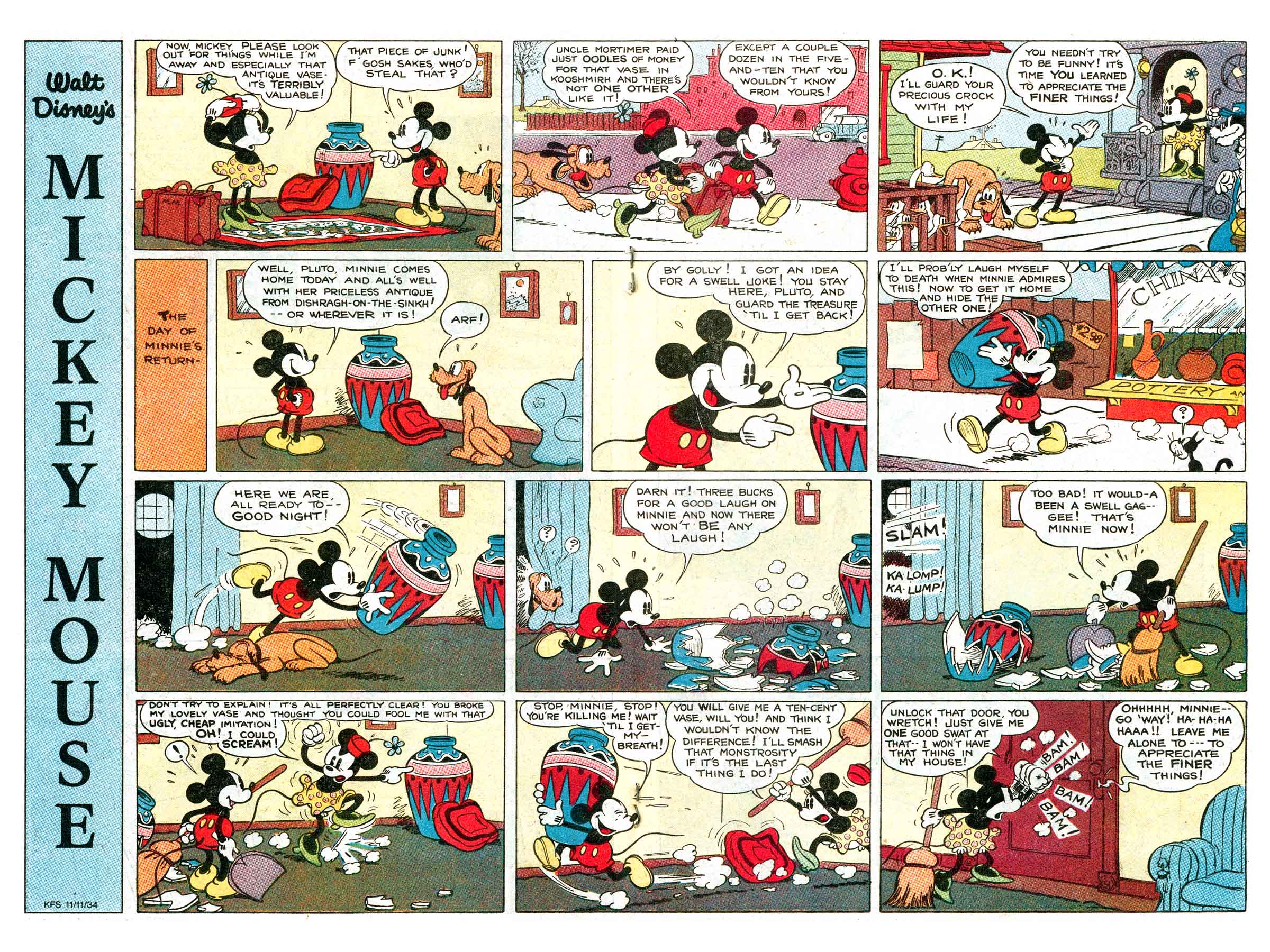 Read online Walt Disney's Mickey Mouse comic -  Issue #242 - 16