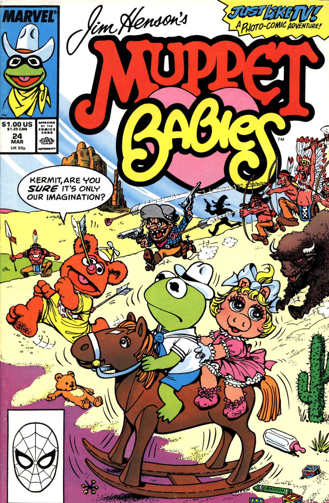 Read online Muppet Babies comic -  Issue #24 - 1