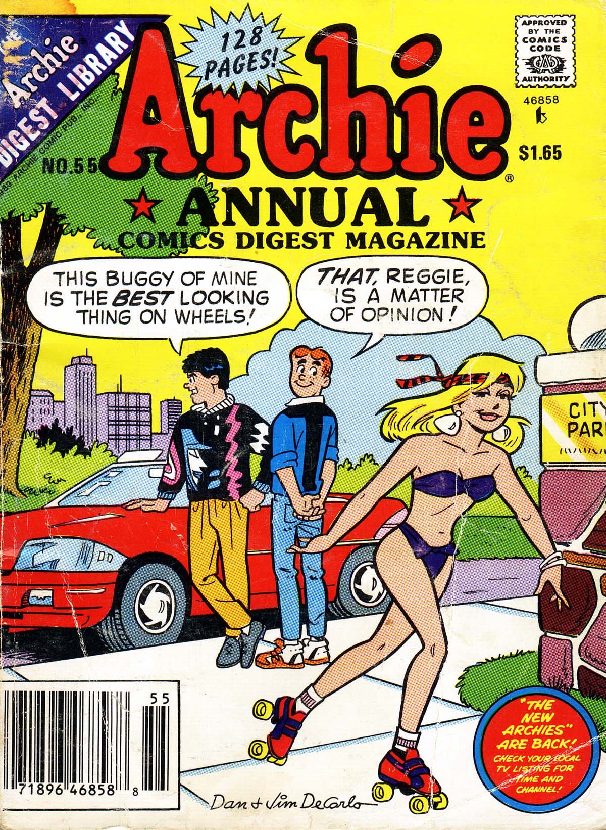 Read online Archie Annual Digest Magazine comic -  Issue #55 - 1