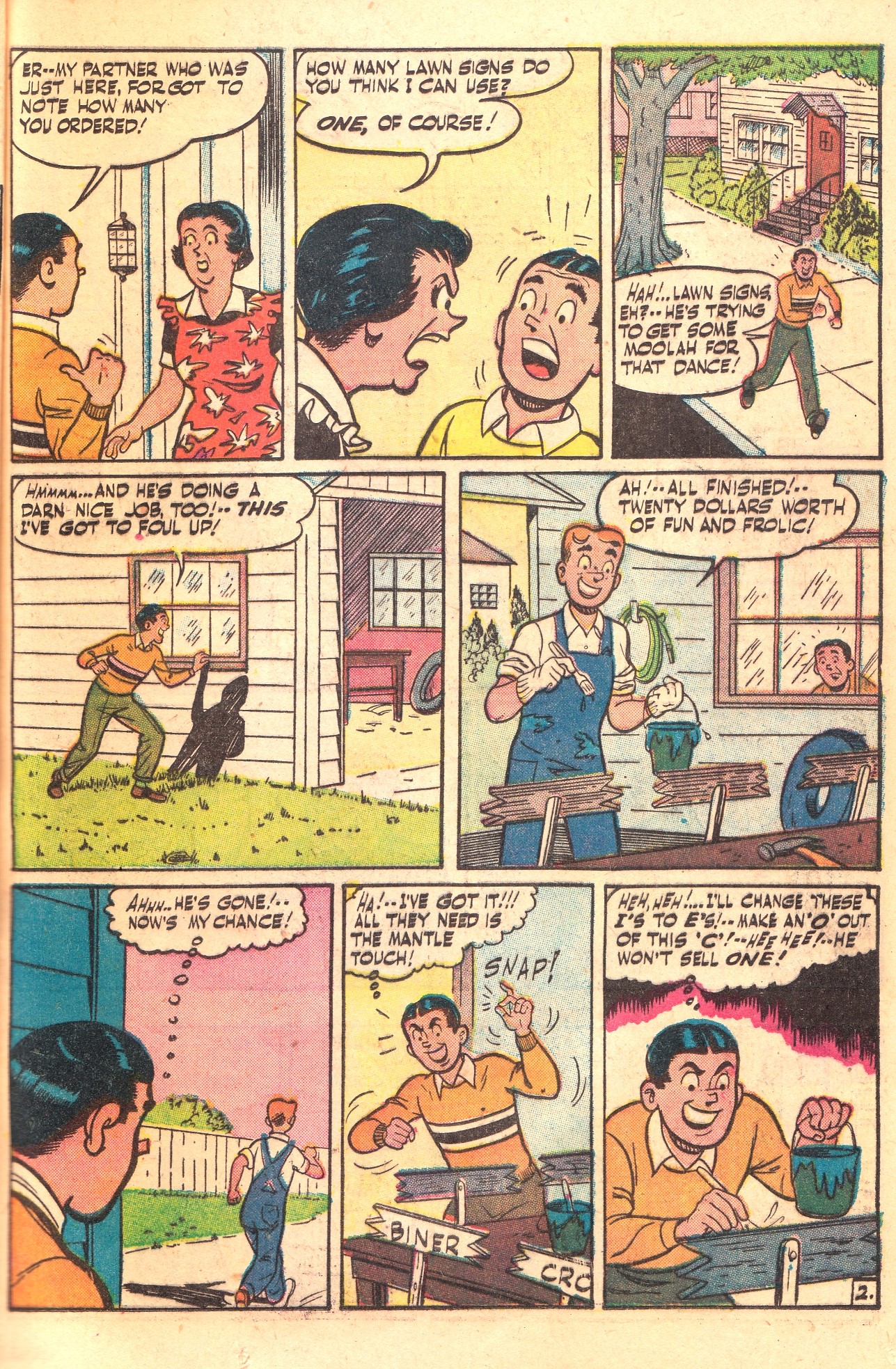 Read online Archie's Pals 'N' Gals (1952) comic -  Issue #4 - 33