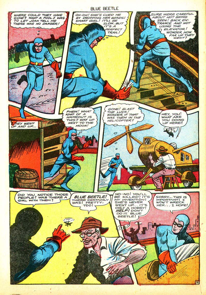 Read online The Blue Beetle comic -  Issue #53 - 16