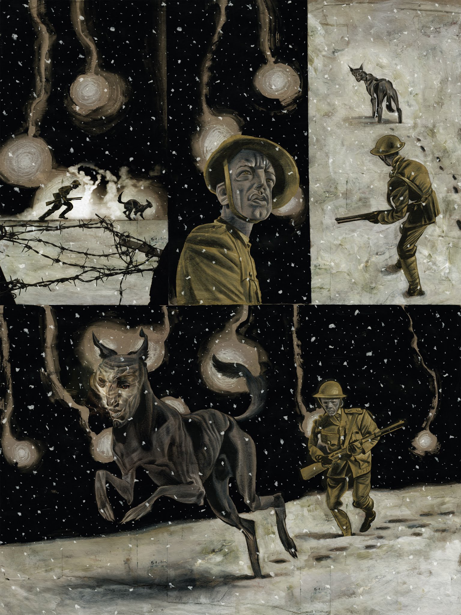 Read online Black Dog: The Dreams of Paul Nash comic -  Issue # TPB - 84