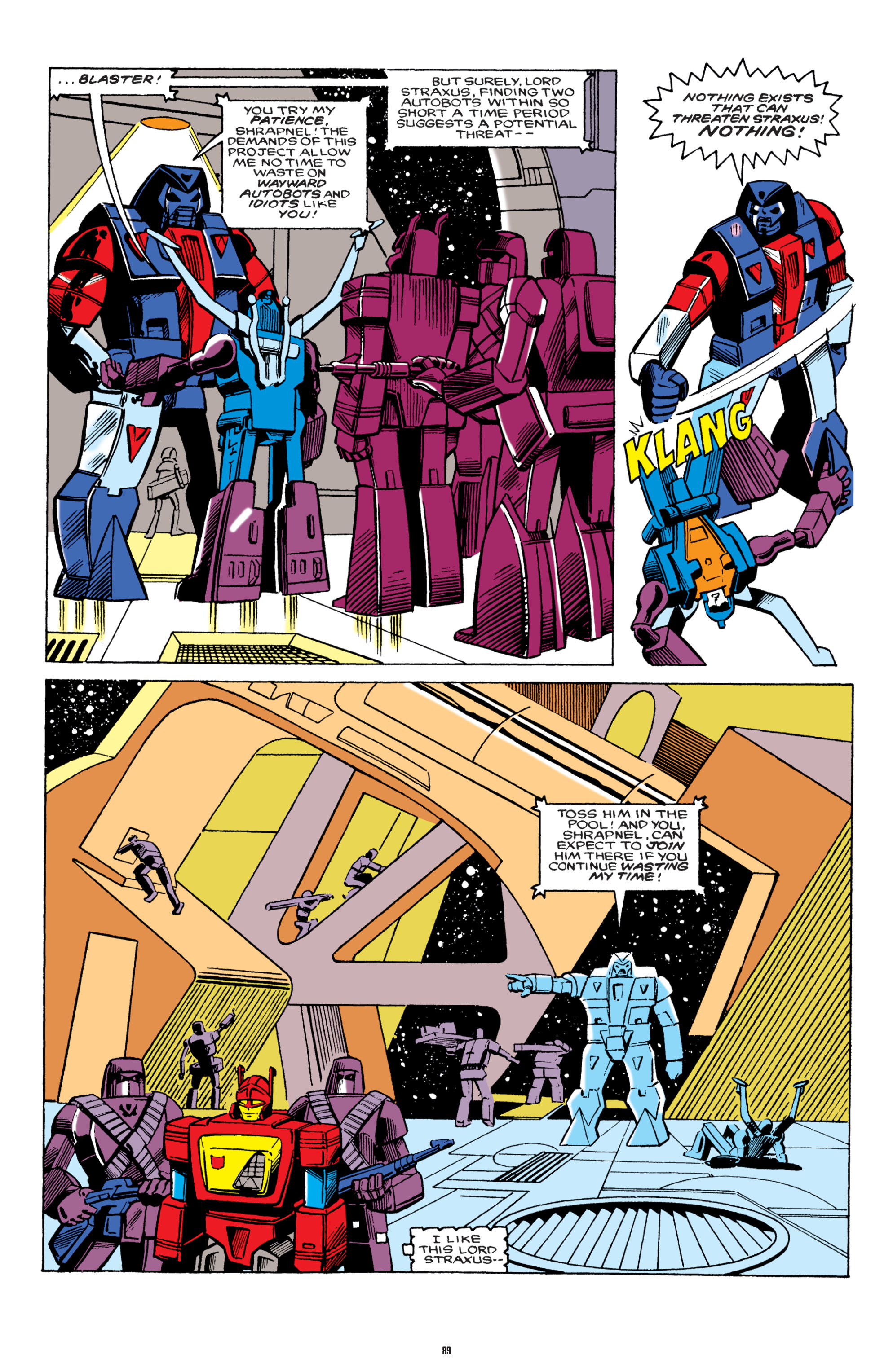 Read online The Transformers Classics comic -  Issue # TPB 2 - 90