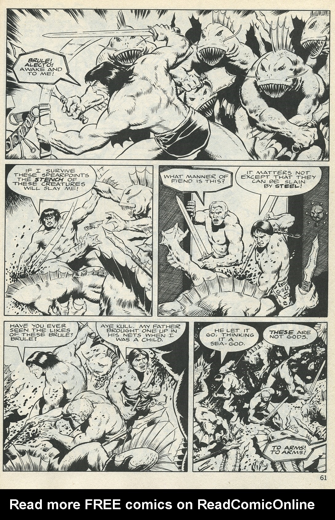 Read online The Savage Sword Of Conan comic -  Issue #132 - 61