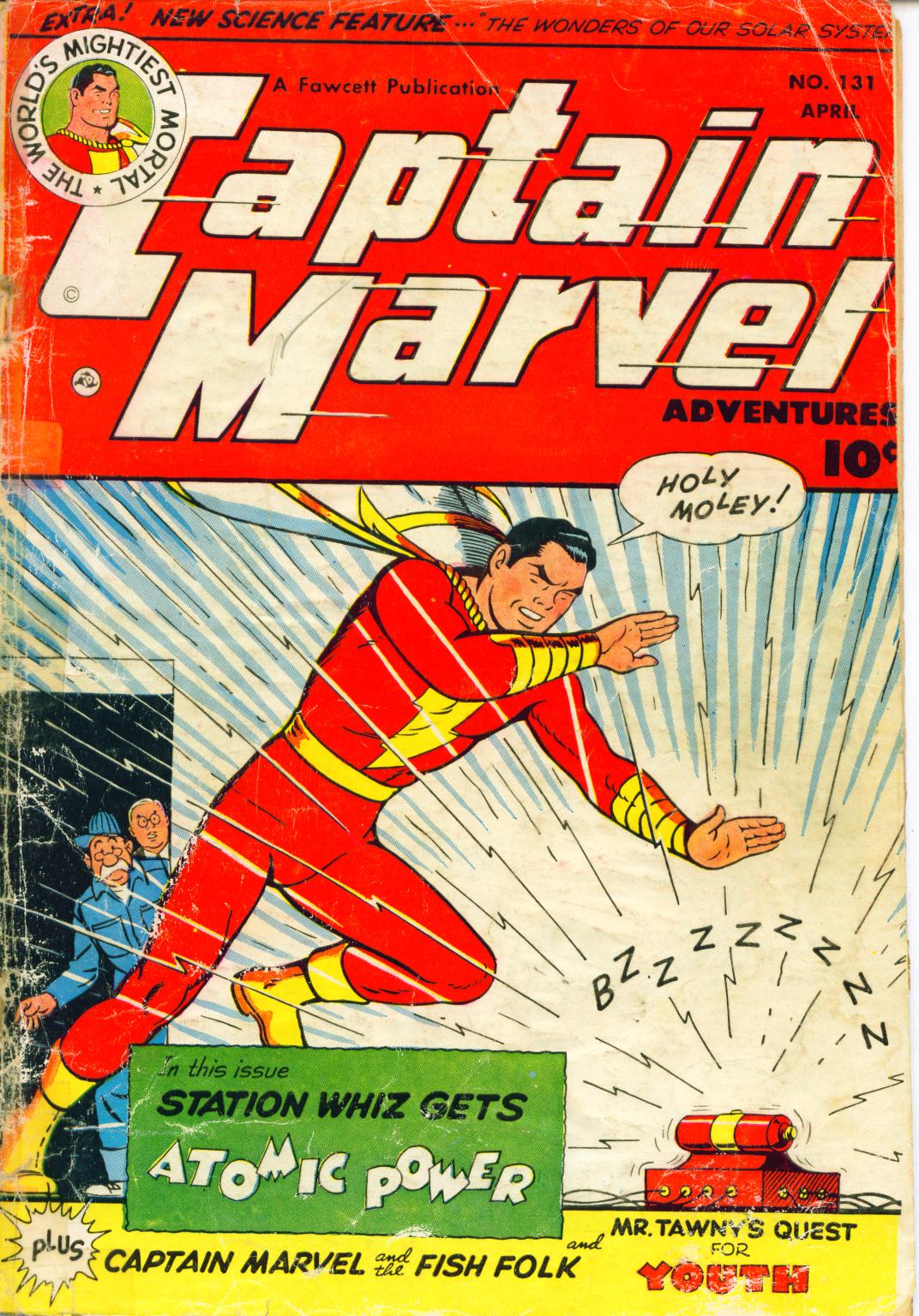 Read online Captain Marvel Adventures comic -  Issue #131 - 1