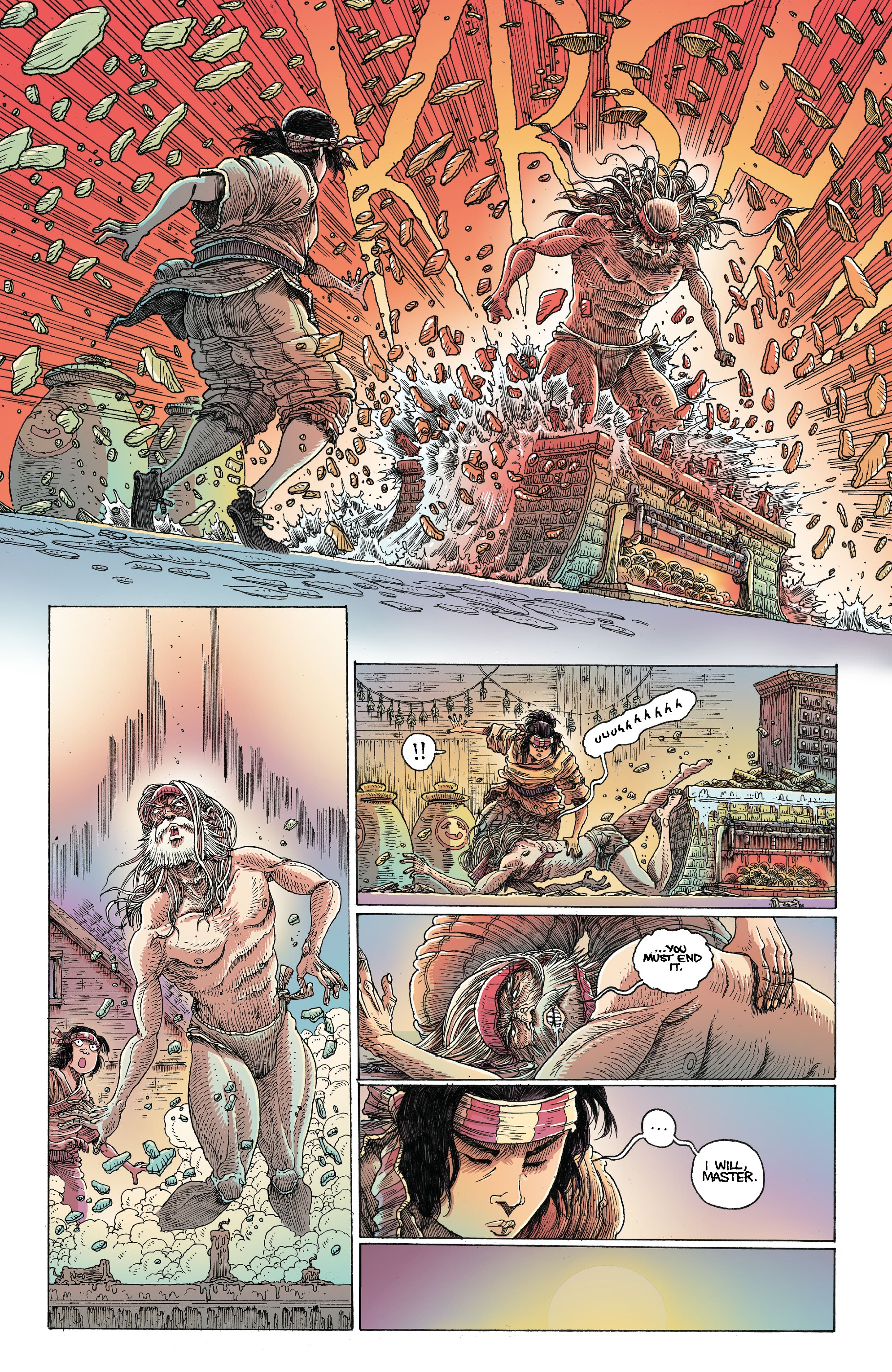 Read online Orphan and the Five Beasts comic -  Issue #1 - 12