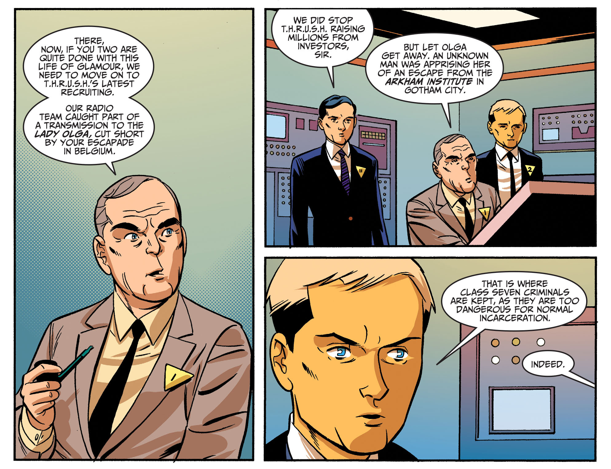 Read online Batman '66 Meets the Man from U.N.C.L.E. comic -  Issue #3 - 12