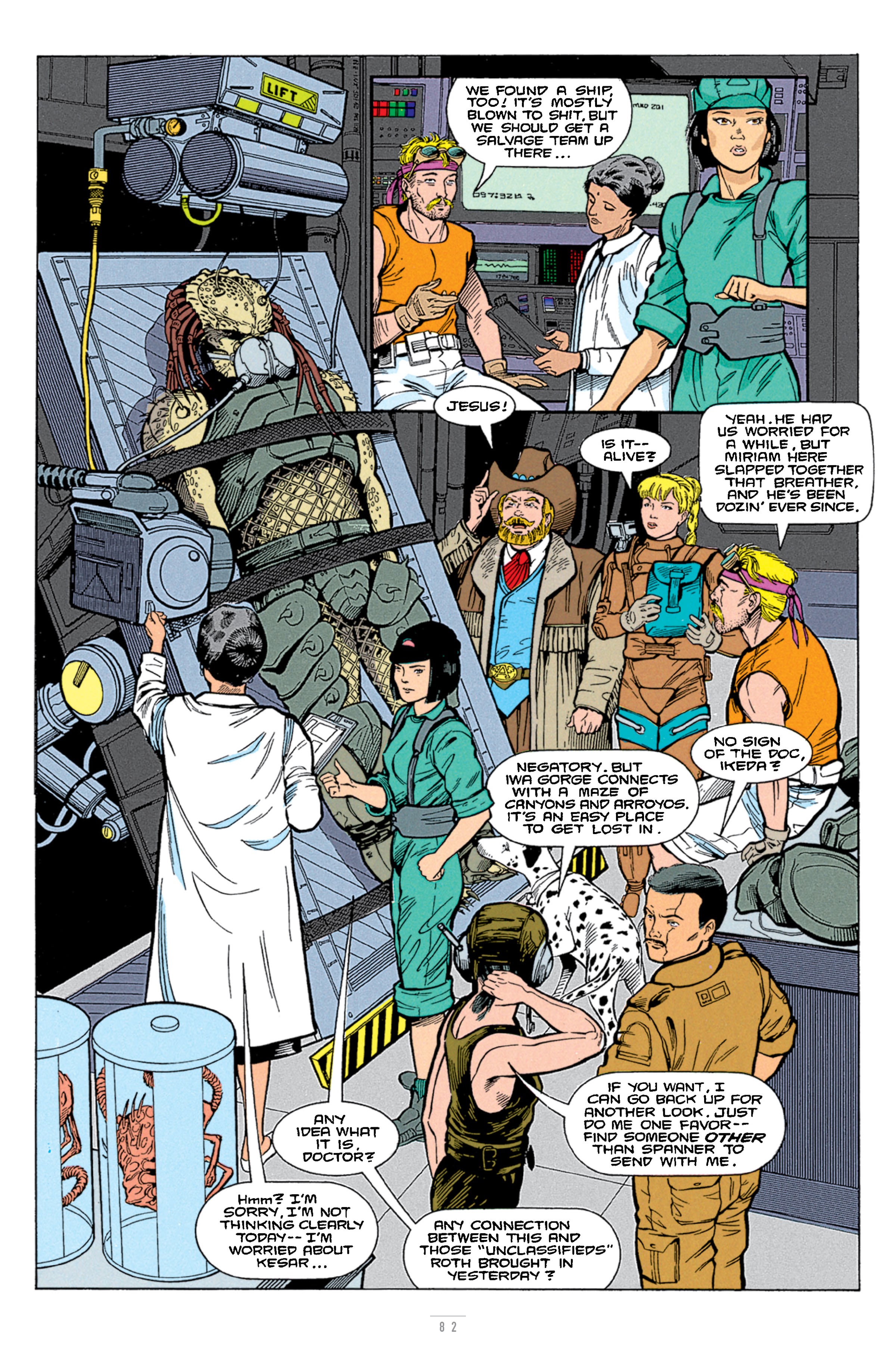 Read online Aliens vs. Predator 30th Anniversary Edition - The Original Comics Series comic -  Issue # TPB (Part 1) - 81