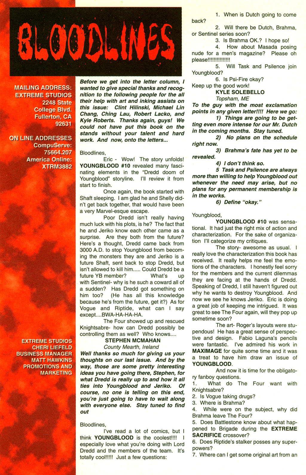 Read online Youngblood (1995) comic -  Issue #14 - 22