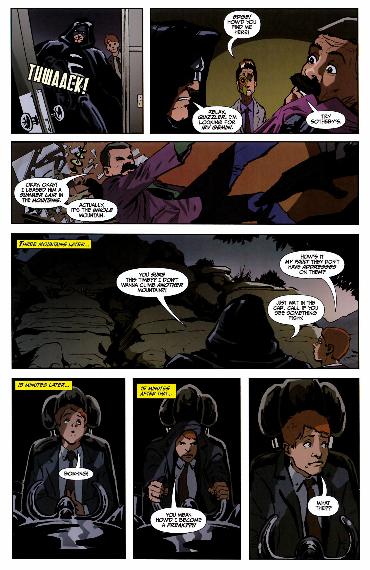 Read online Caped comic -  Issue #1 - 21