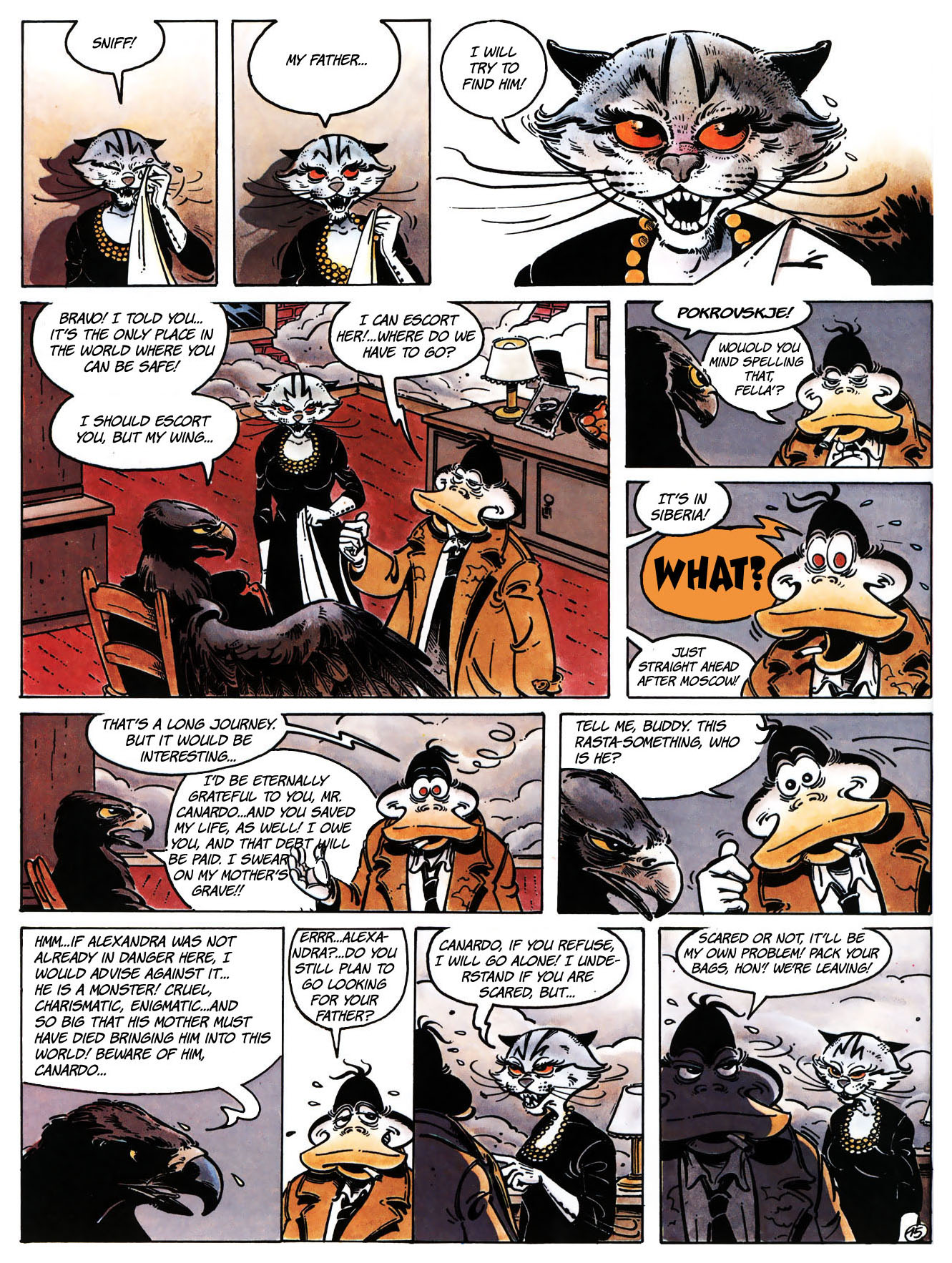Read online Une enquête de l'inspecteur Canardo comic -  Issue #2 - 20