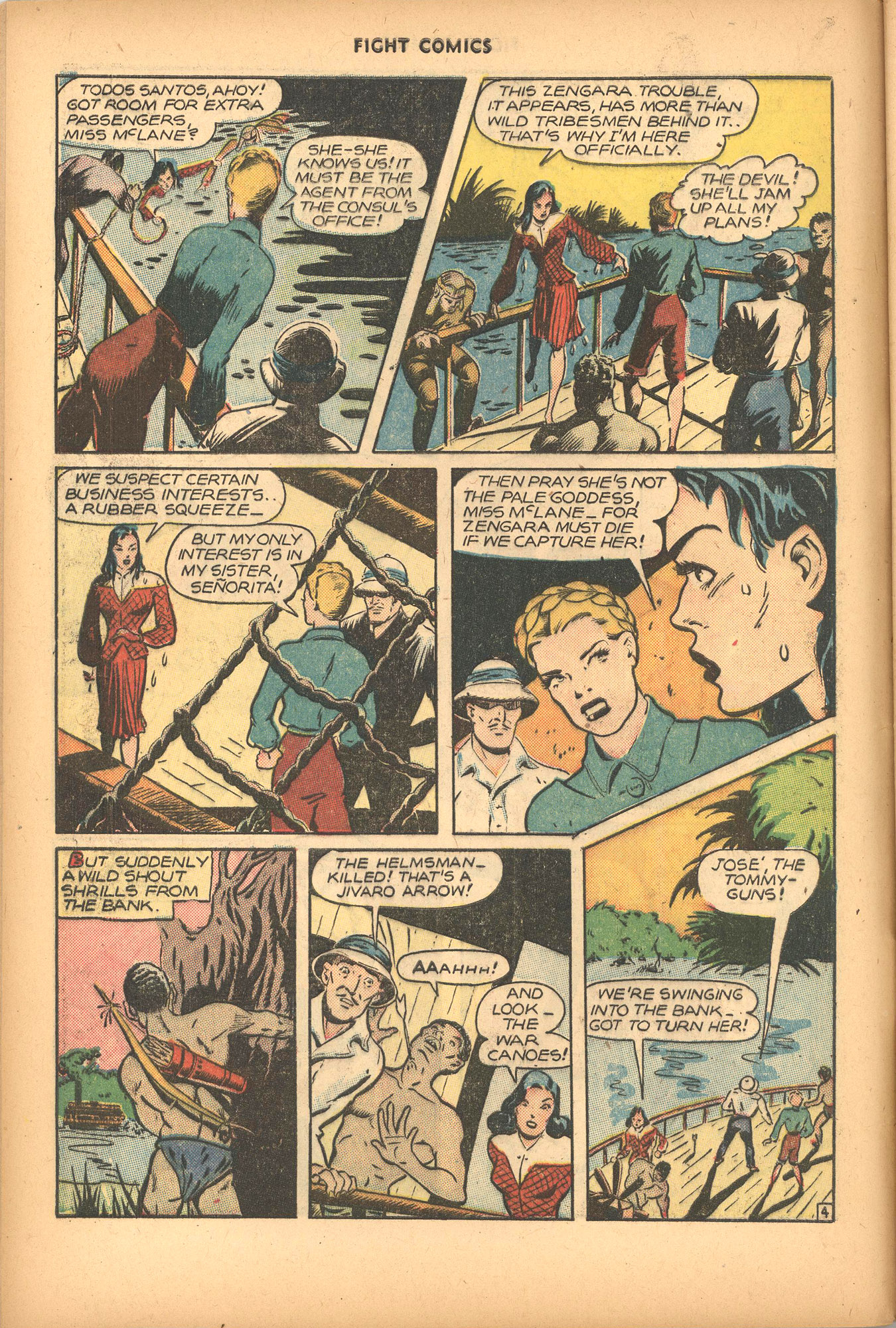 Read online Fight Comics comic -  Issue #48 - 6