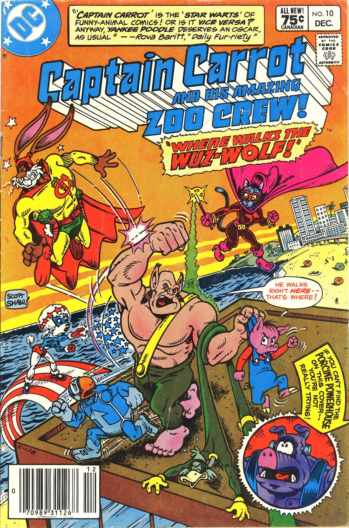 Read online Captain Carrot and His Amazing Zoo Crew! comic -  Issue #10 - 1