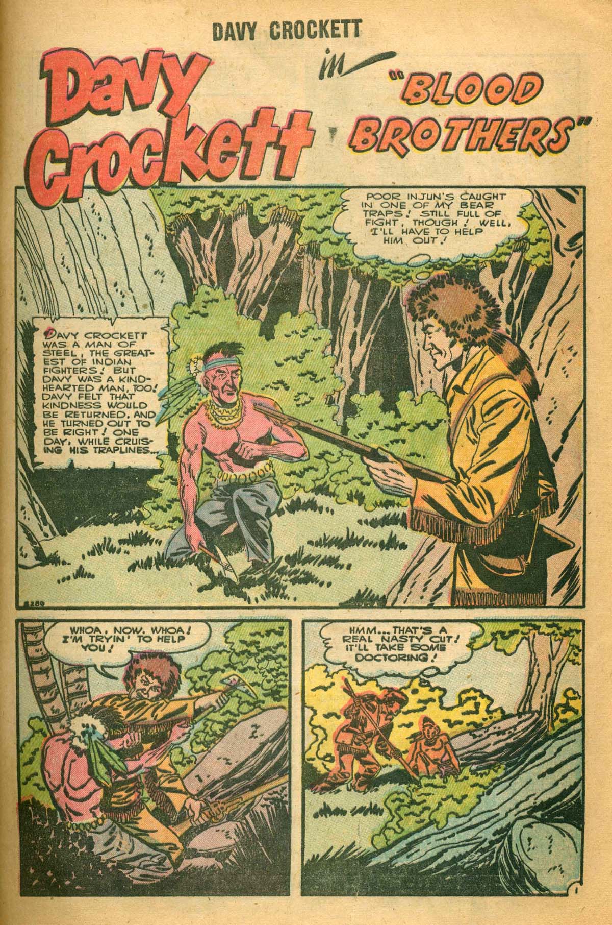 Read online Davy Crockett comic -  Issue #3 - 9