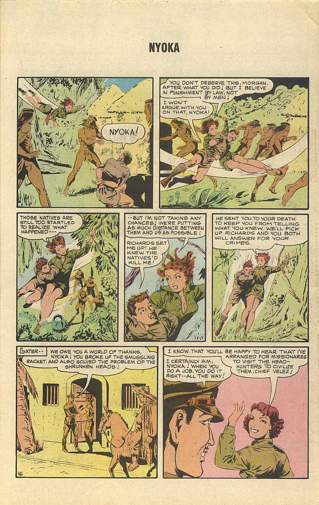 Read online The Further Adventures of Nyoka the Jungle Girl comic -  Issue #2 - 34