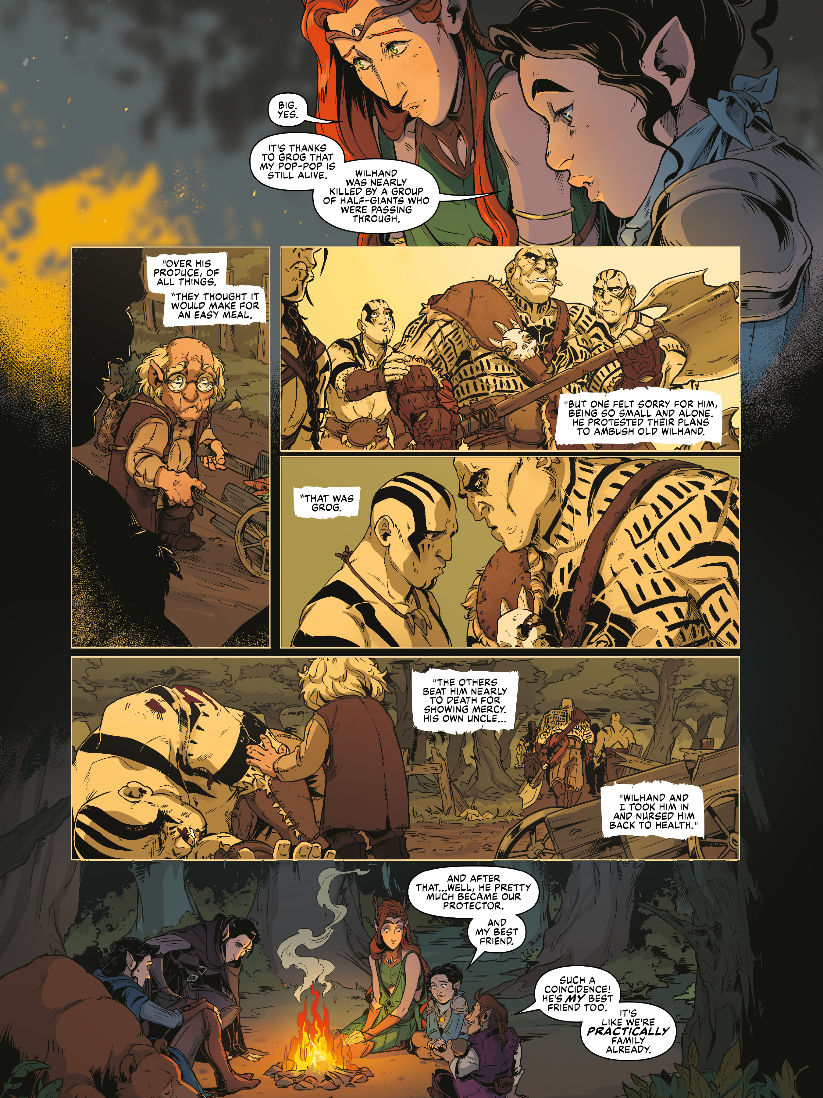 Read online Critical Role Vox Machina Origins comic -  Issue # (2019) _TPB Library Edition (Part 2) - 94