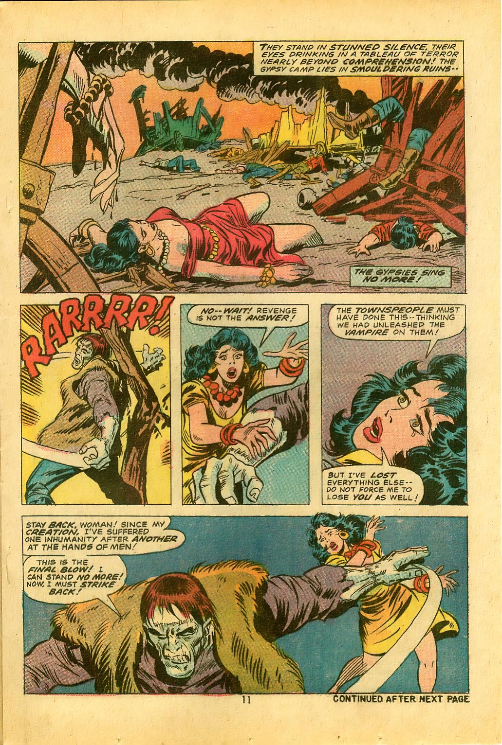 Read online Frankenstein (1973) comic -  Issue #8 - 8