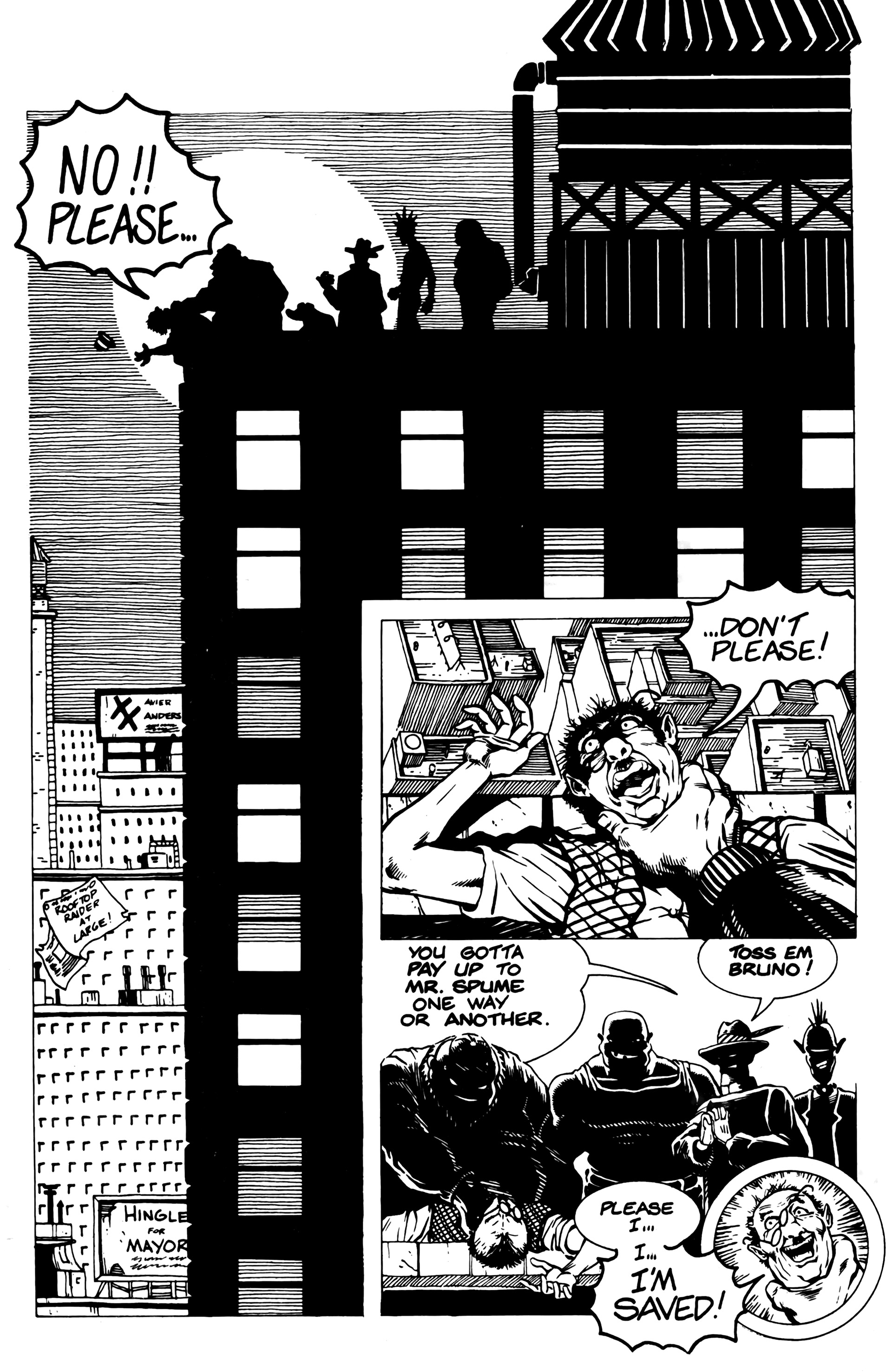 Read online Roachmill (1986) comic -  Issue #6 - 3