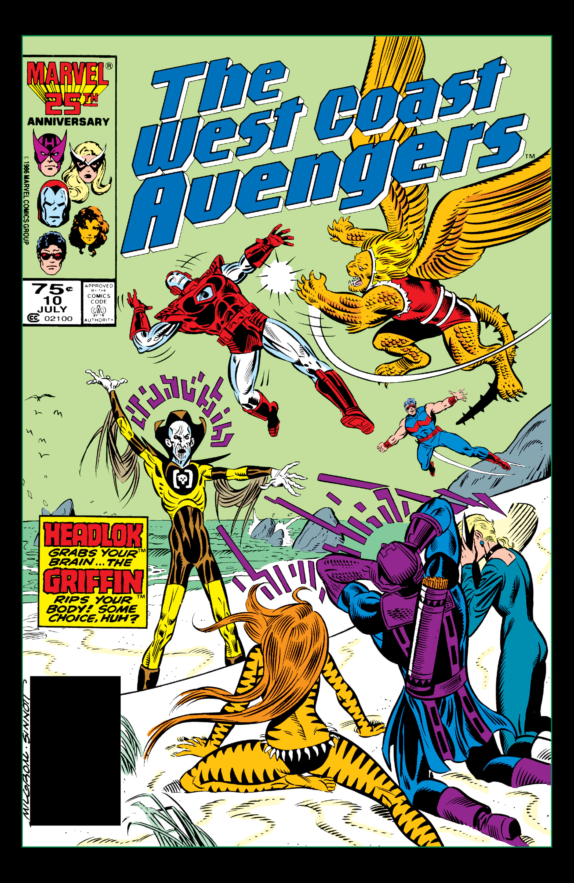 Read online Avengers West Coast Epic Collection: How The West Was Won comic -  Issue #Avengers West Coast Epic Collection Lost in Space-Time (Part 1) - 51