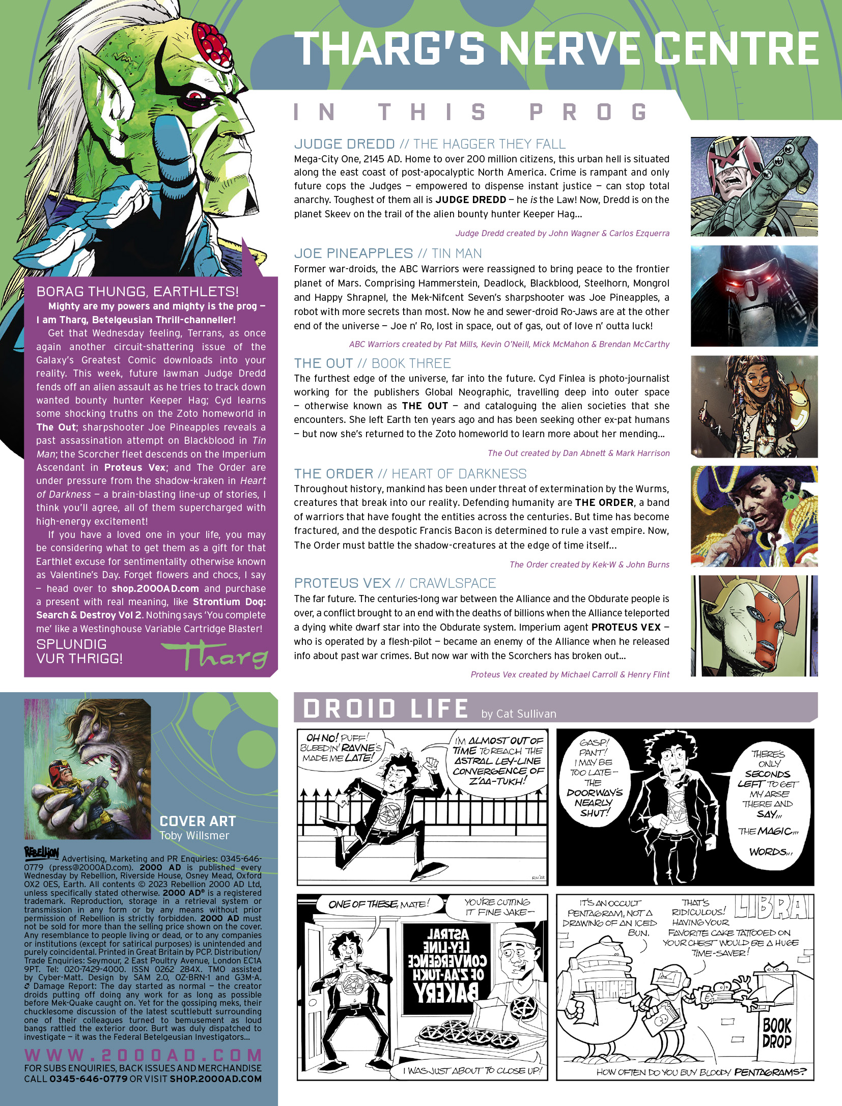 Read online 2000 AD comic -  Issue #2318 - 2