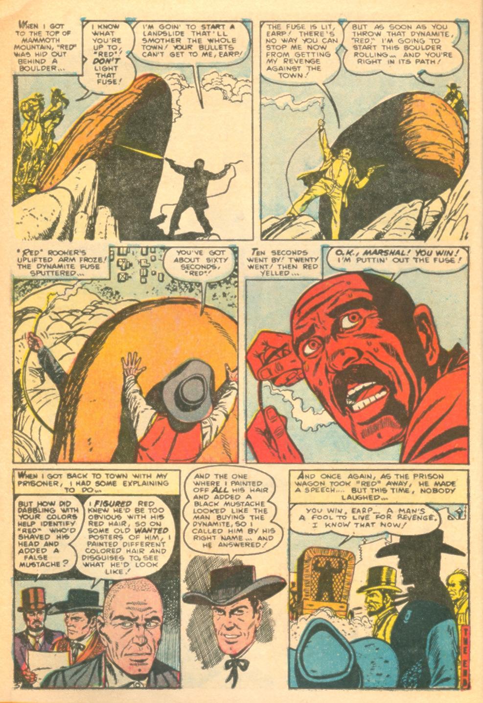 Read online Wyatt Earp comic -  Issue #15 - 14