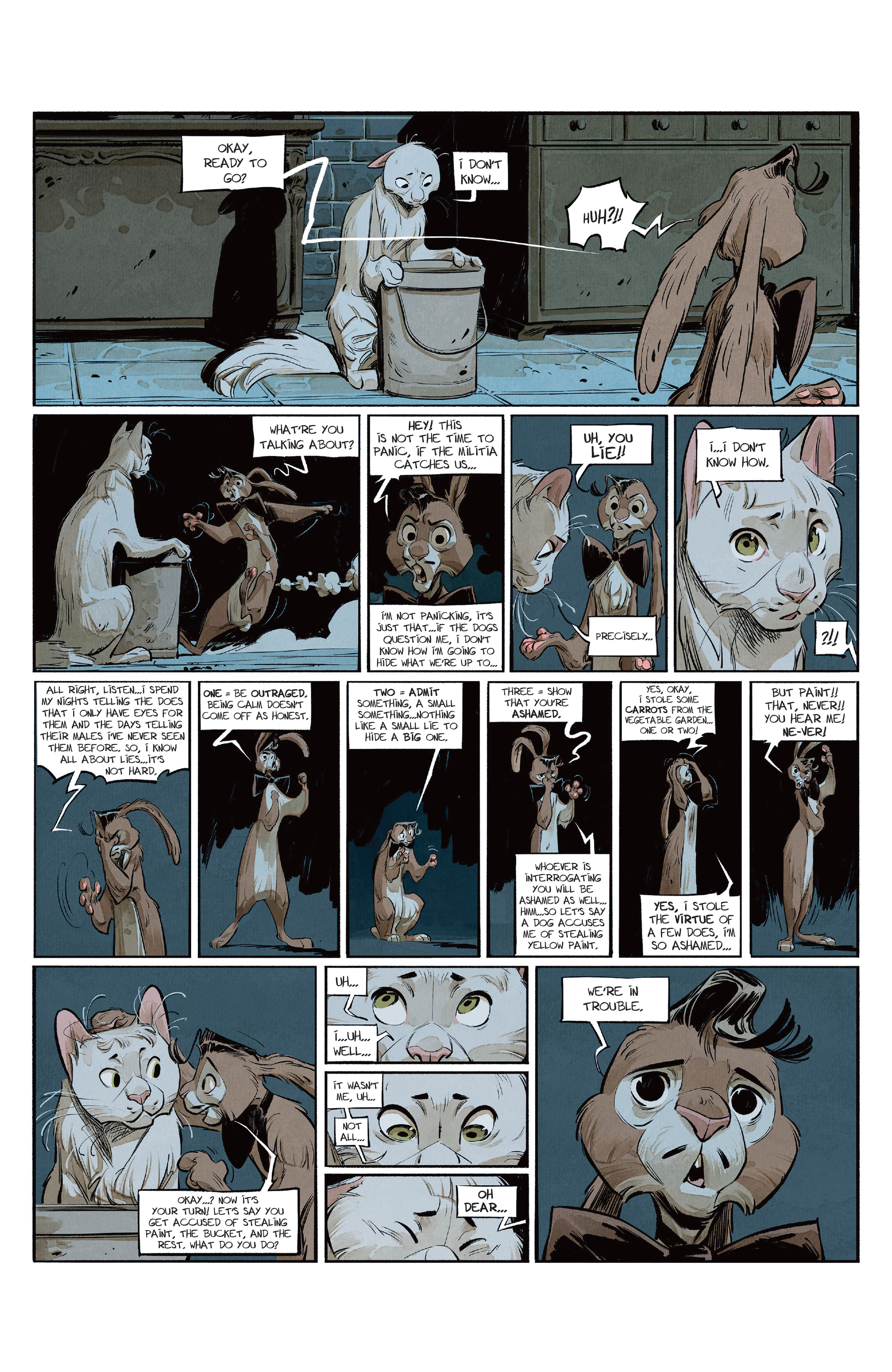 Read online Animal Castle comic -  Issue #3 - 8