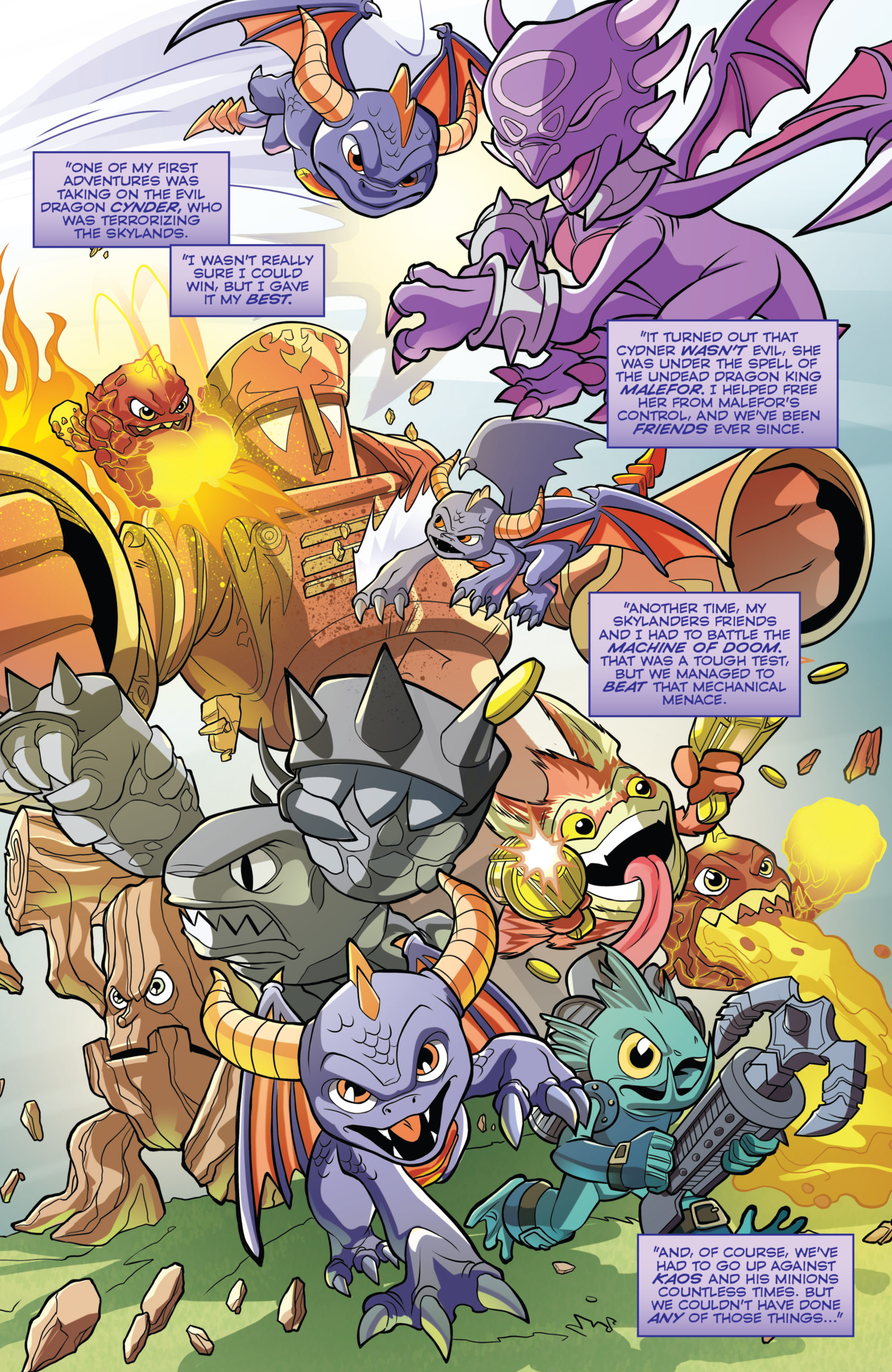 Read online Skylanders comic -  Issue #4 - 11