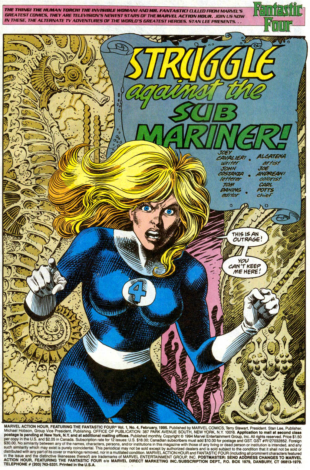 Read online Marvel Action Hour, featuring the Fantastic Four comic -  Issue #4 - 2