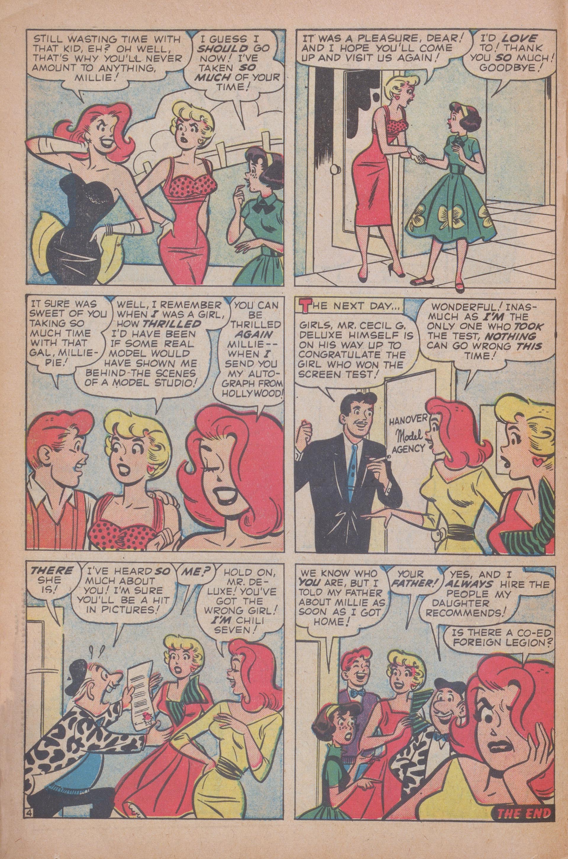 Read online Millie the Model comic -  Issue #85 - 6