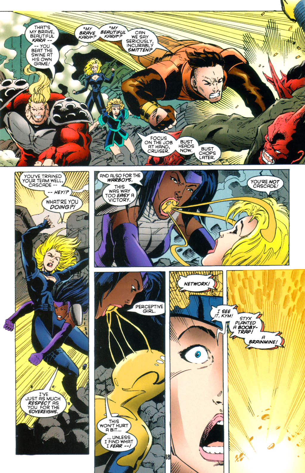 Read online Sovereign Seven comic -  Issue #33 - 19