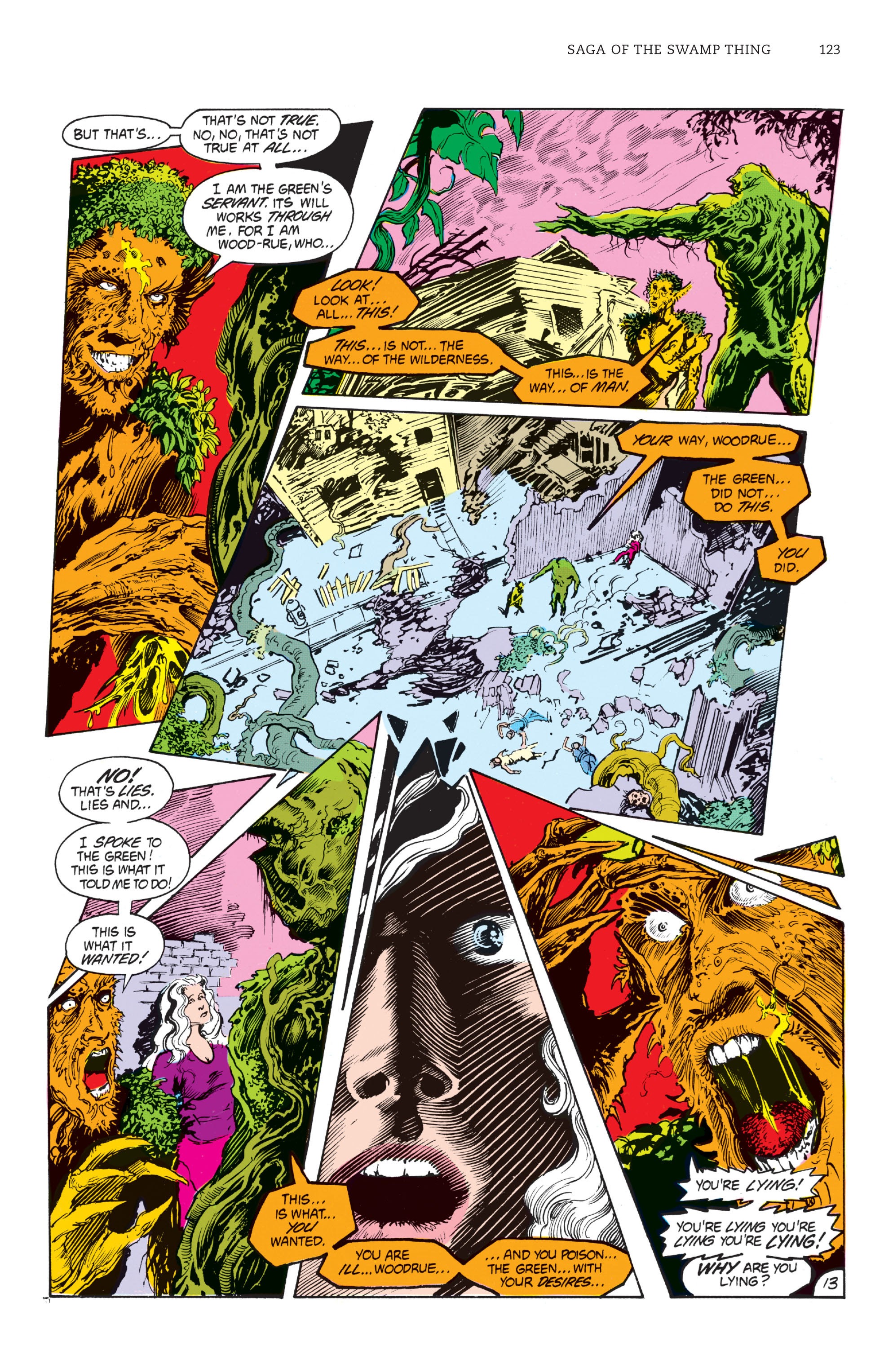 Read online Saga of the Swamp Thing comic -  Issue # TPB 1 (Part 2) - 21
