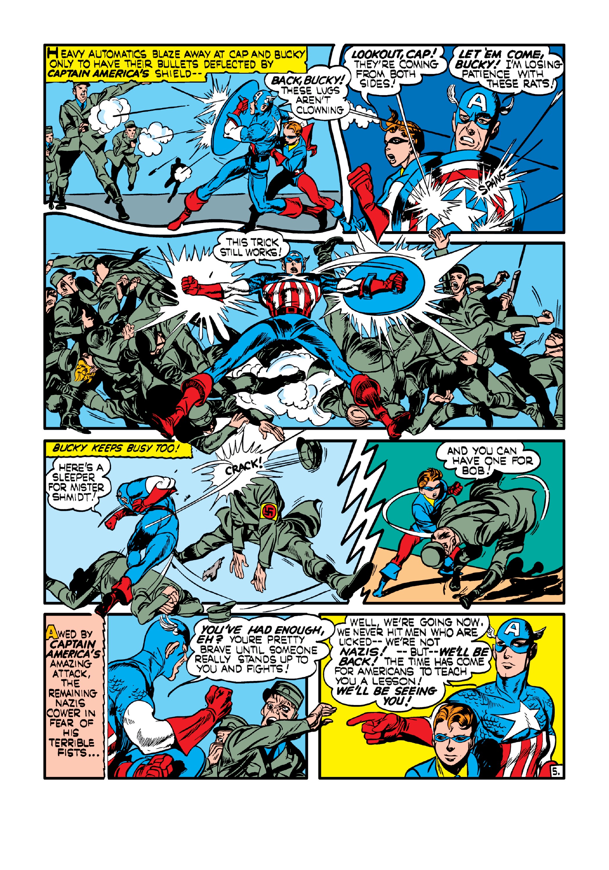 Read online Marvel Masterworks: Golden Age Captain America comic -  Issue # TPB 2 (Part 1) - 41