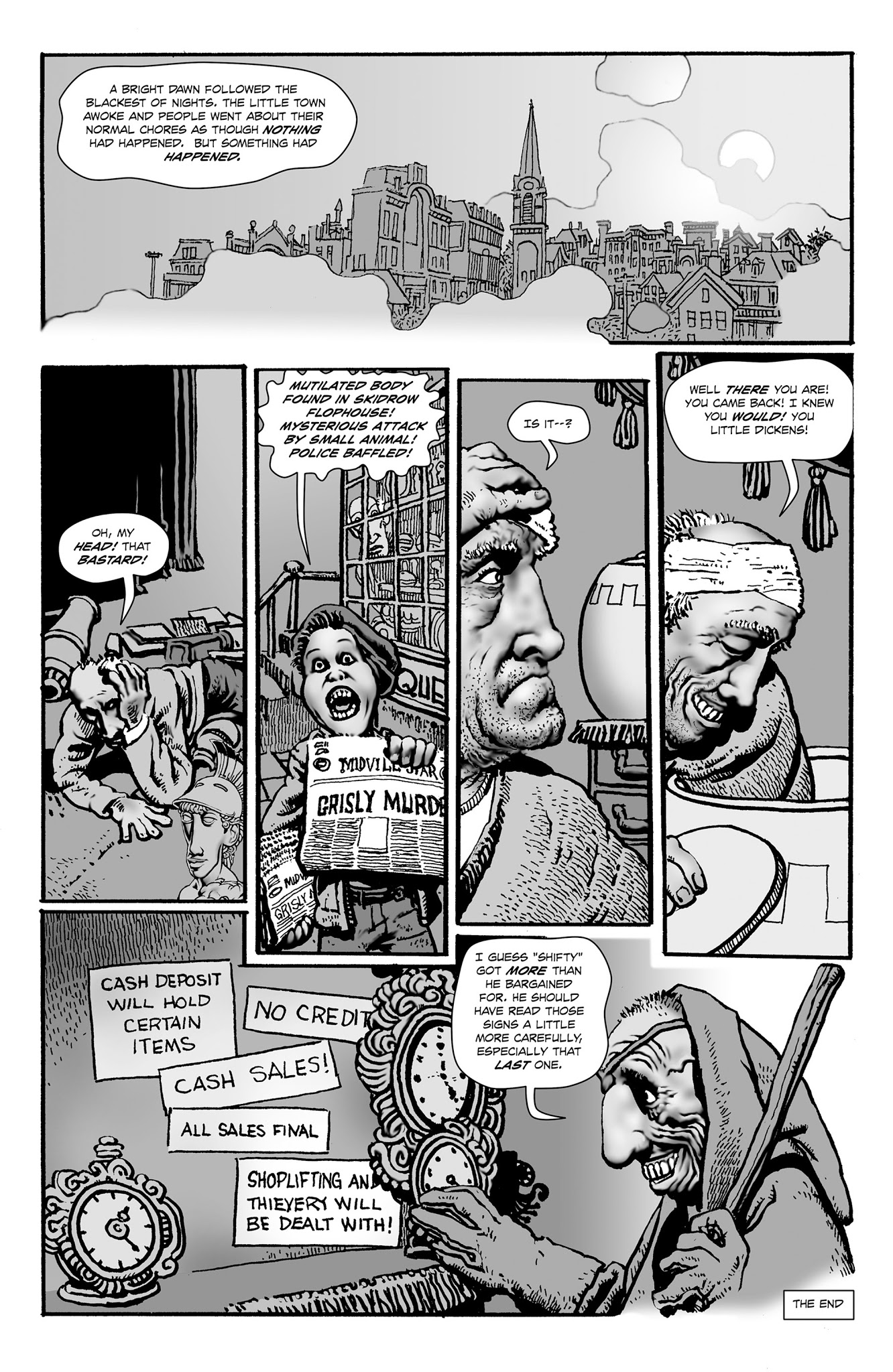 Read online Shadows on the Grave comic -  Issue #8 - 10