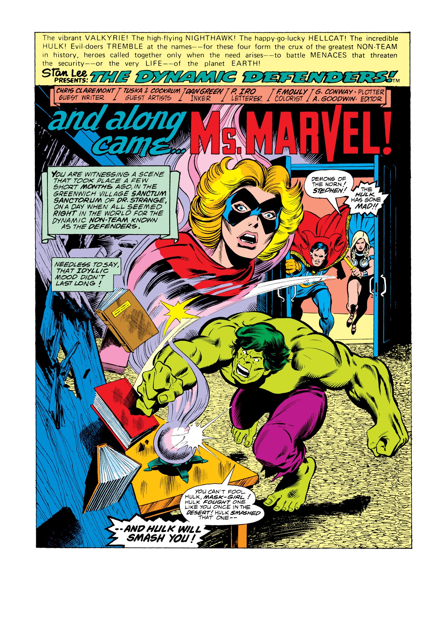 Read online Marvel Masterworks: The Defenders comic -  Issue # TPB 6 (Part 3) - 77