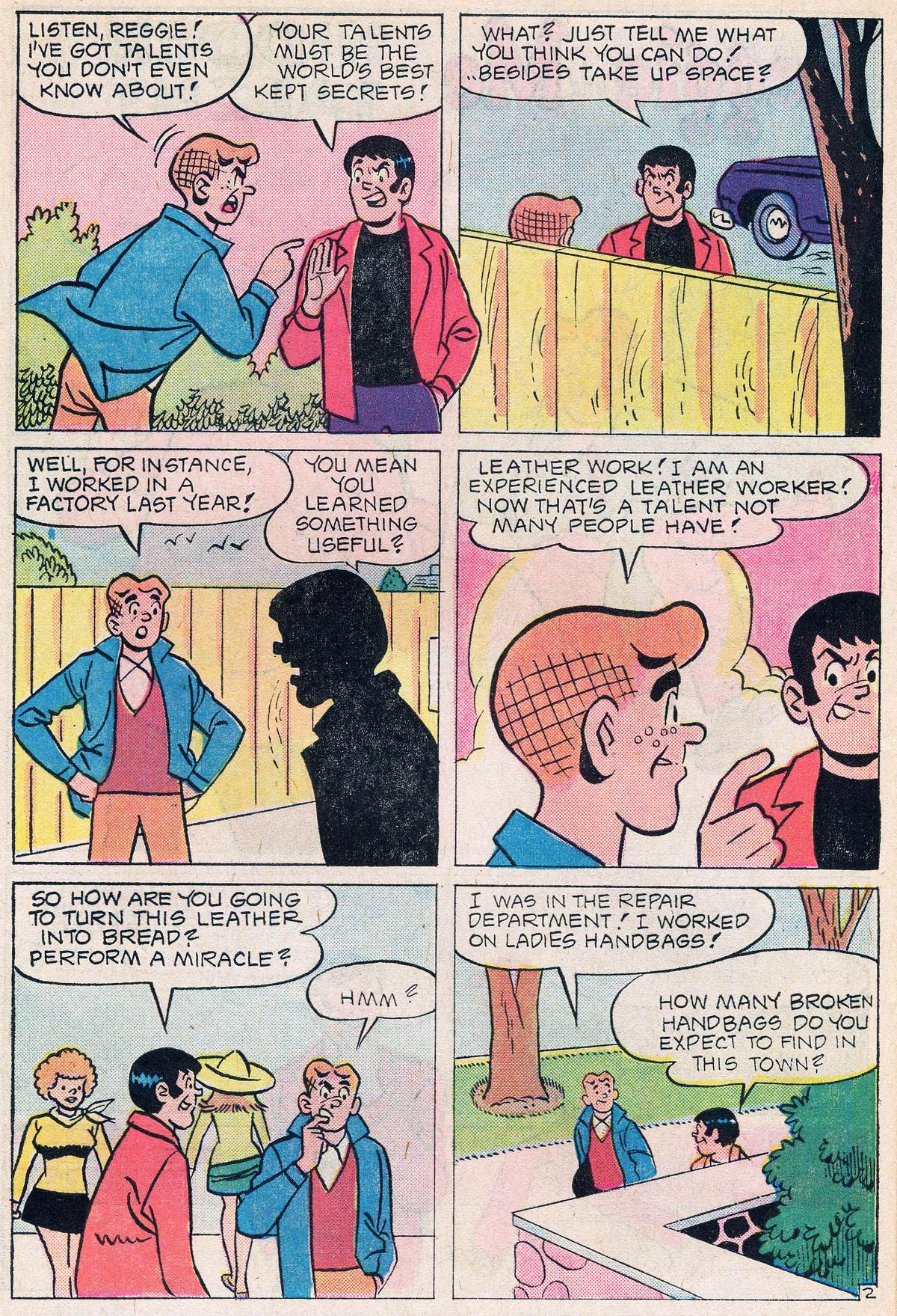 Read online Reggie and Me (1966) comic -  Issue #84 - 23