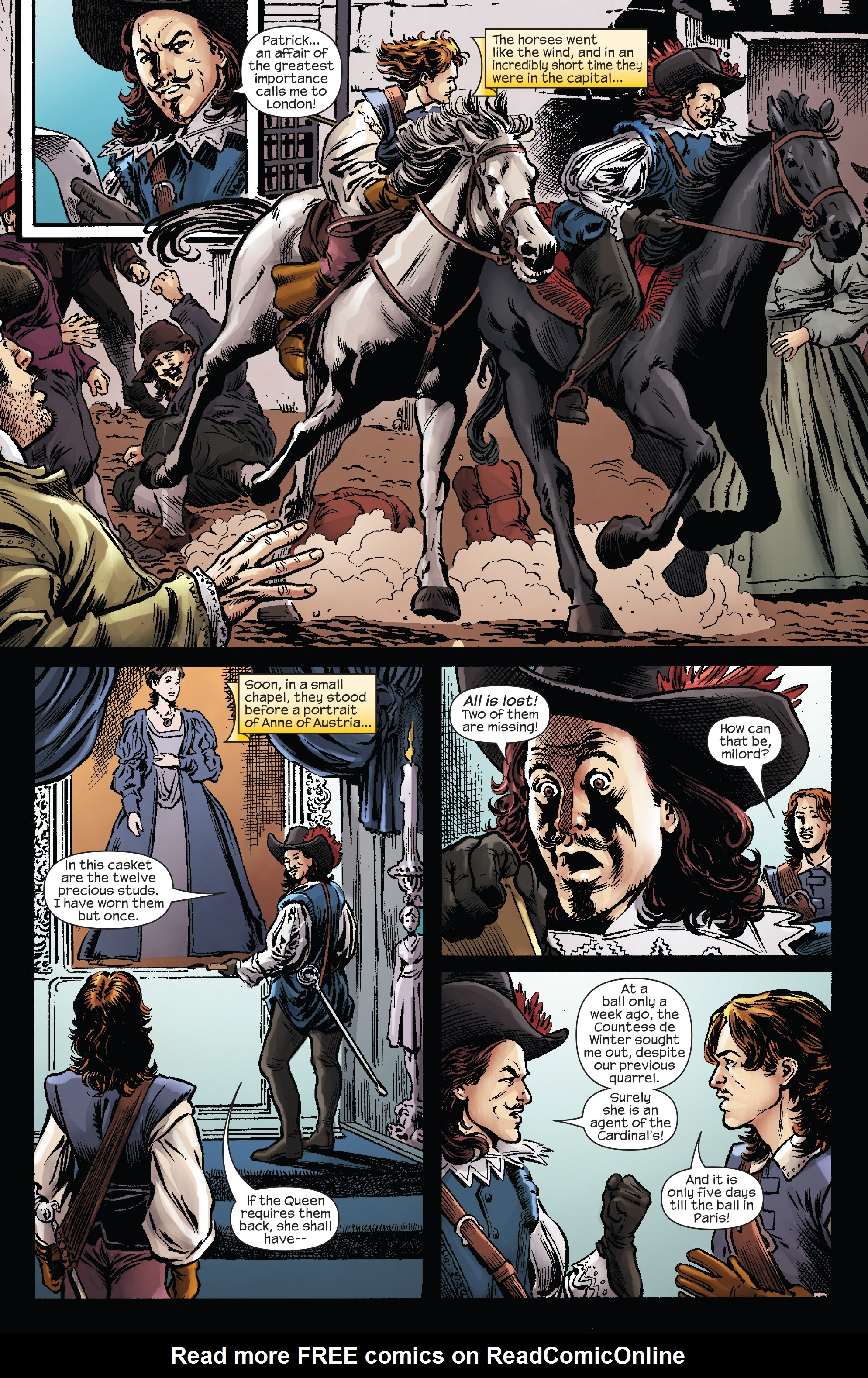 Read online Marvel Illustrated: The Three Musketeers comic -  Issue #3 - 8