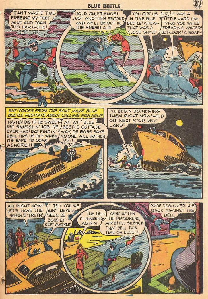 Read online The Blue Beetle comic -  Issue #38 - 47