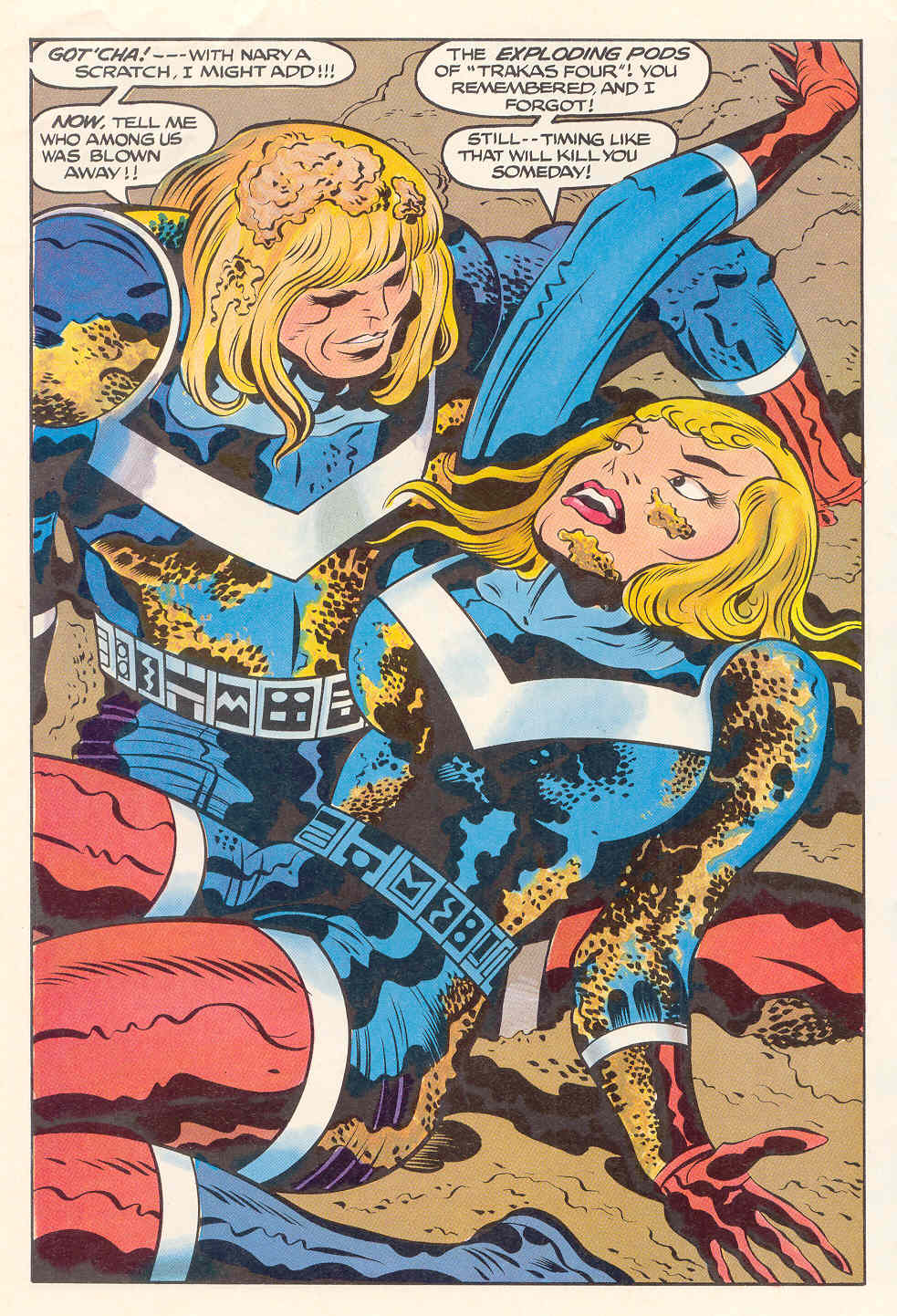 Read online Captain Victory and the Galactic Rangers (1981) comic -  Issue #13 - 7