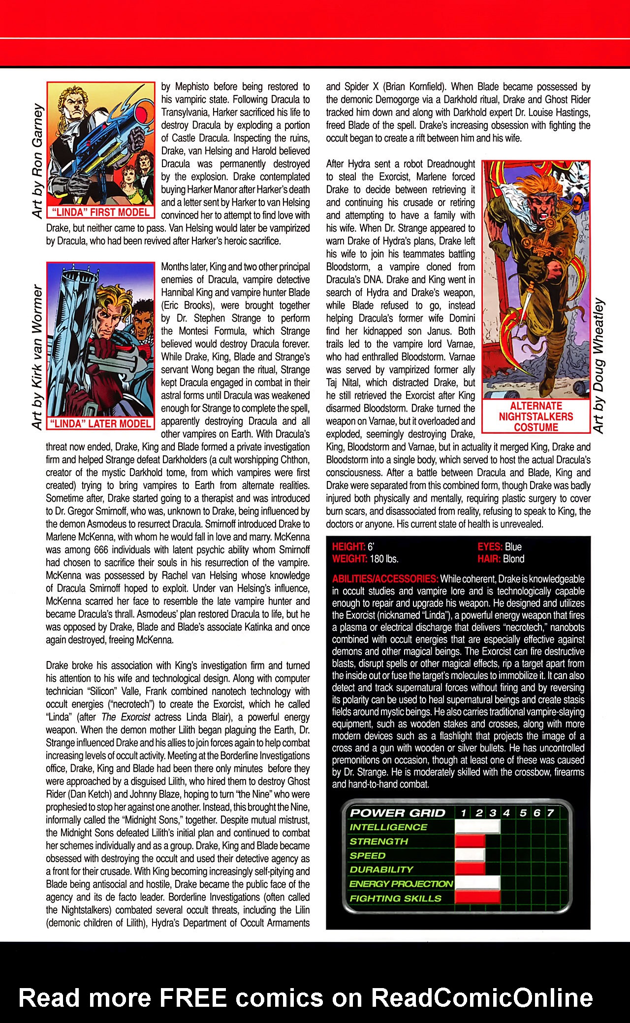 Read online Vampires: The Marvel Undead comic -  Issue # Full - 16