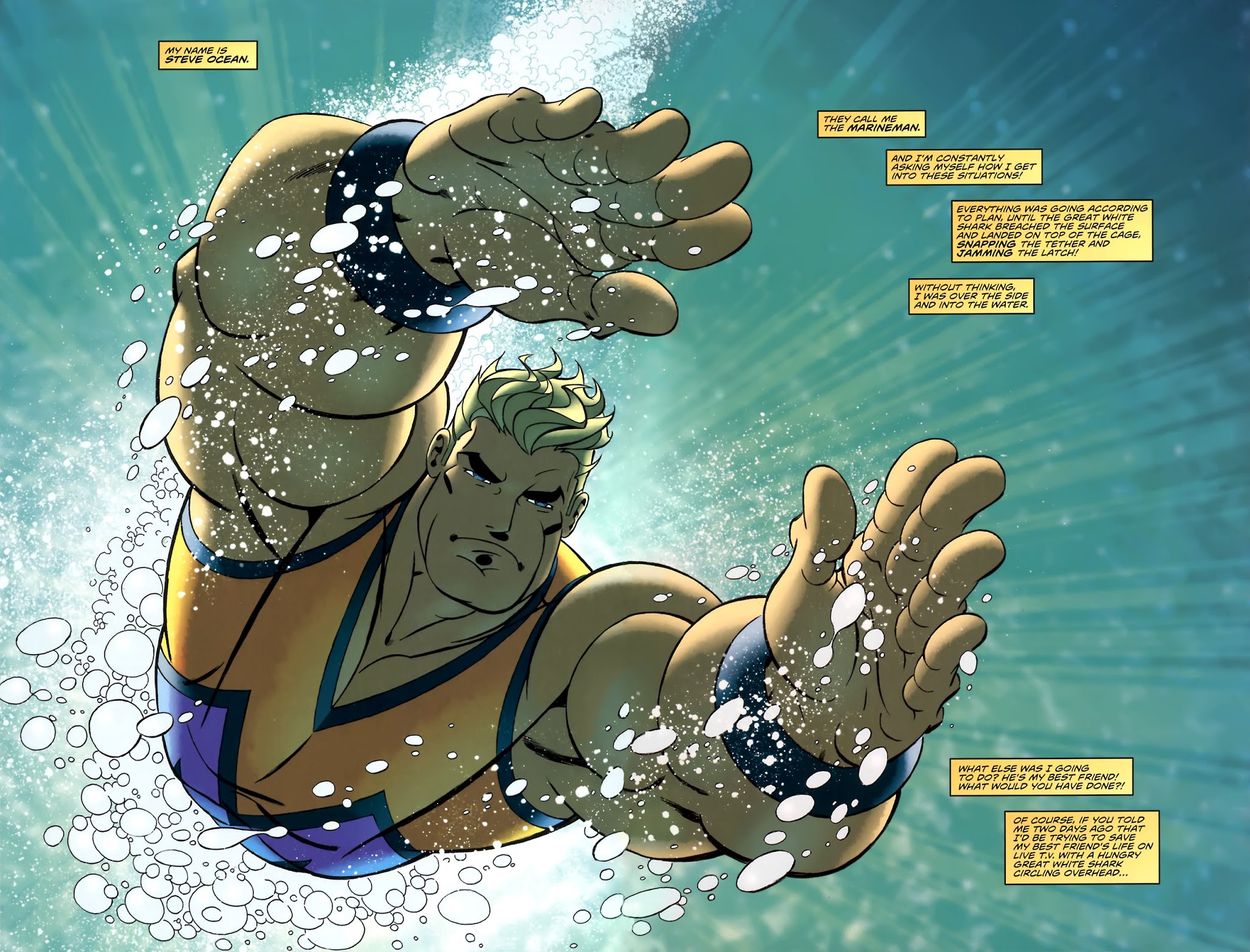 Read online Ian Churchill's Marineman comic -  Issue #2 - 4