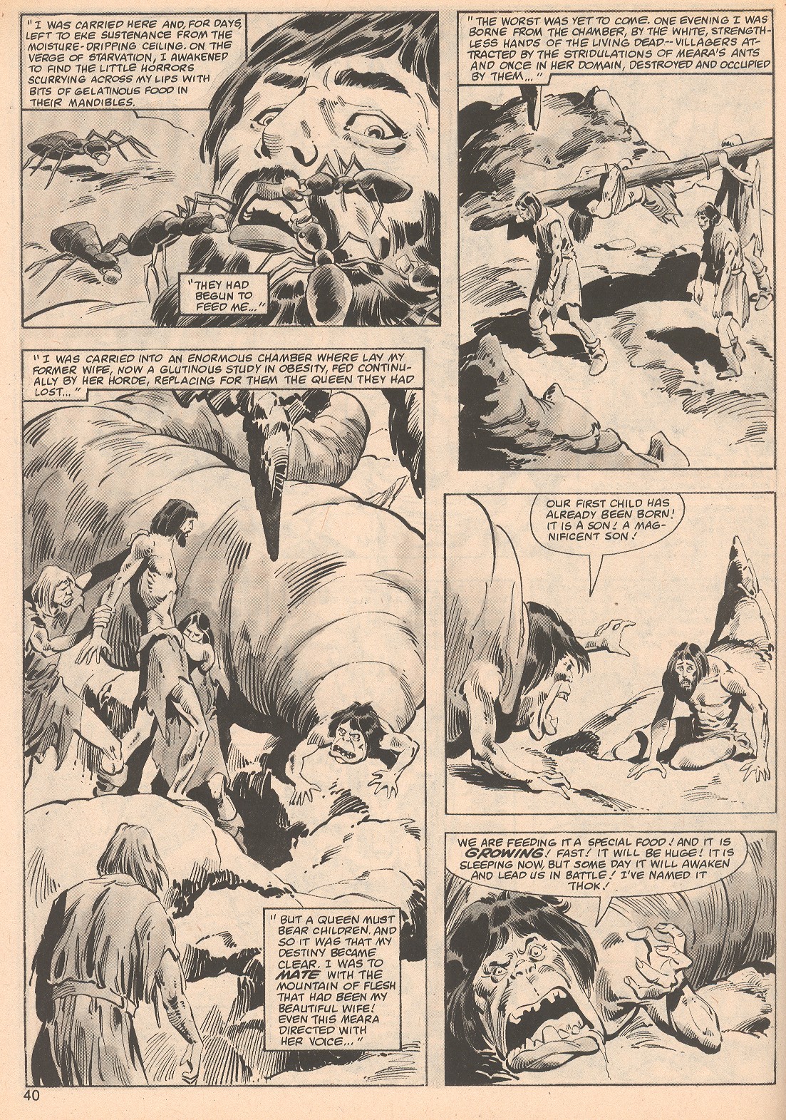 Read online The Savage Sword Of Conan comic -  Issue #70 - 40