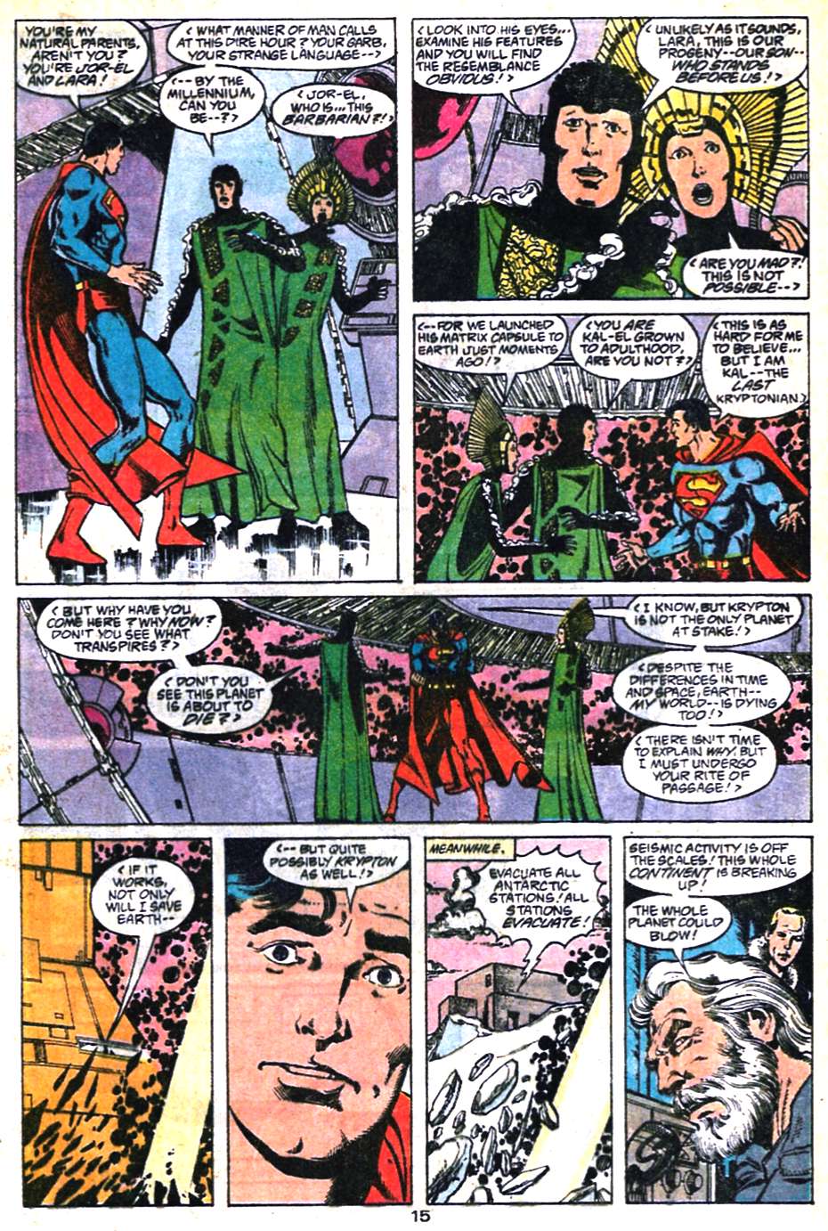 Read online Adventures of Superman (1987) comic -  Issue #461 - 16