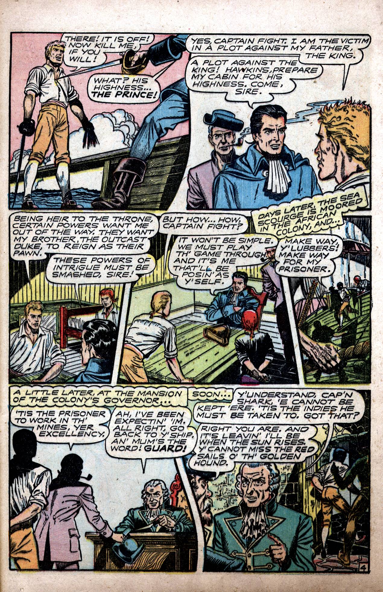 Read online Fight Comics comic -  Issue #51 - 33