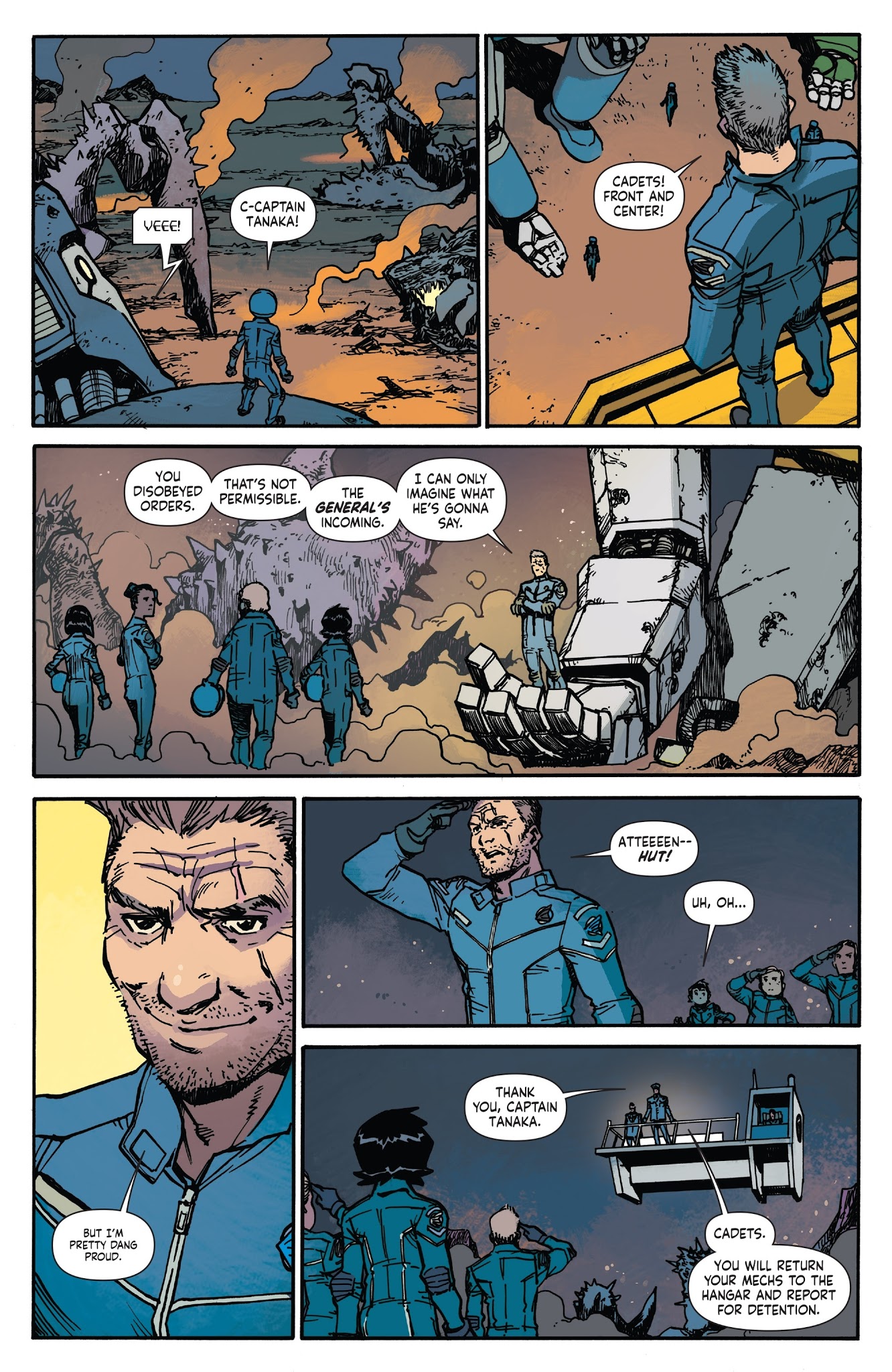 Read online Mech Cadet Yu comic -  Issue #4 - 19