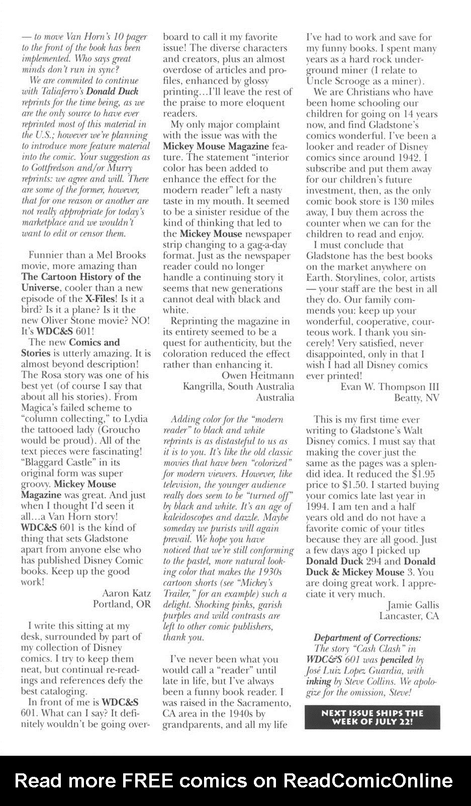 Read online Walt Disney's Comics and Stories comic -  Issue #604 - 68