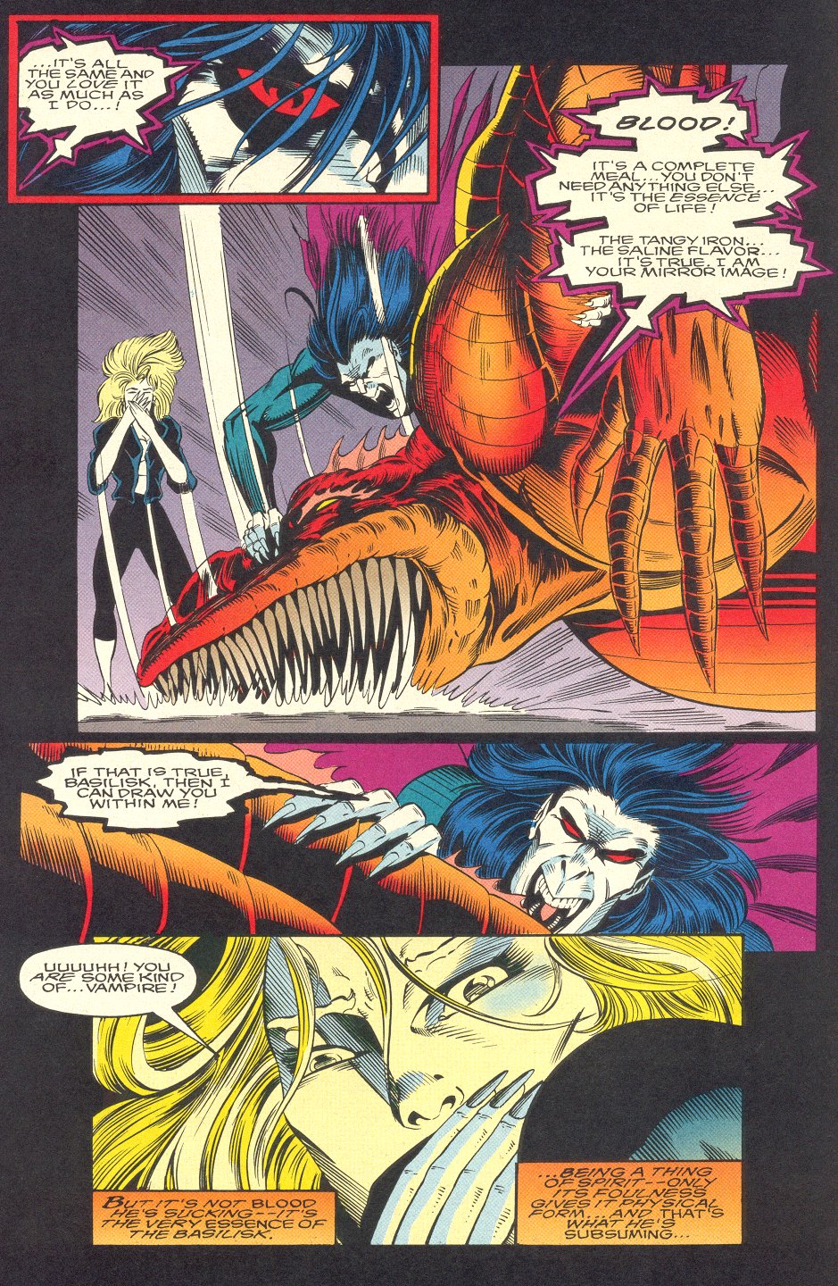 Read online Morbius: The Living Vampire (1992) comic -  Issue #24 - 21
