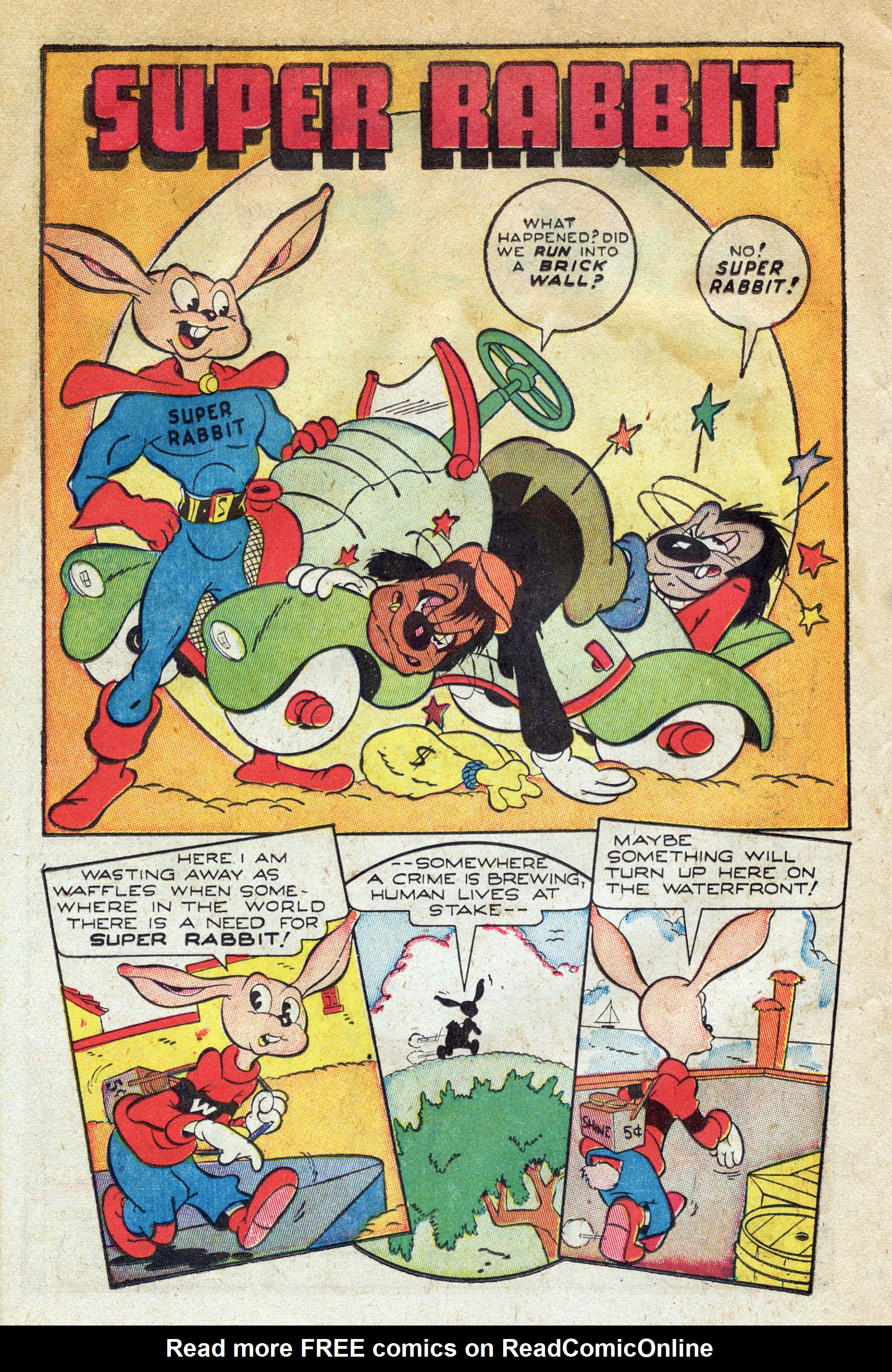 Read online Super Rabbit comic -  Issue #4 - 26