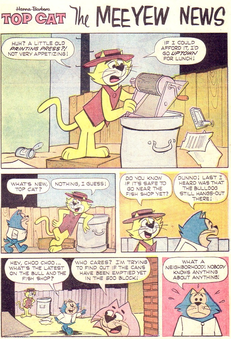 Read online Top Cat (1962) comic -  Issue #16 - 2